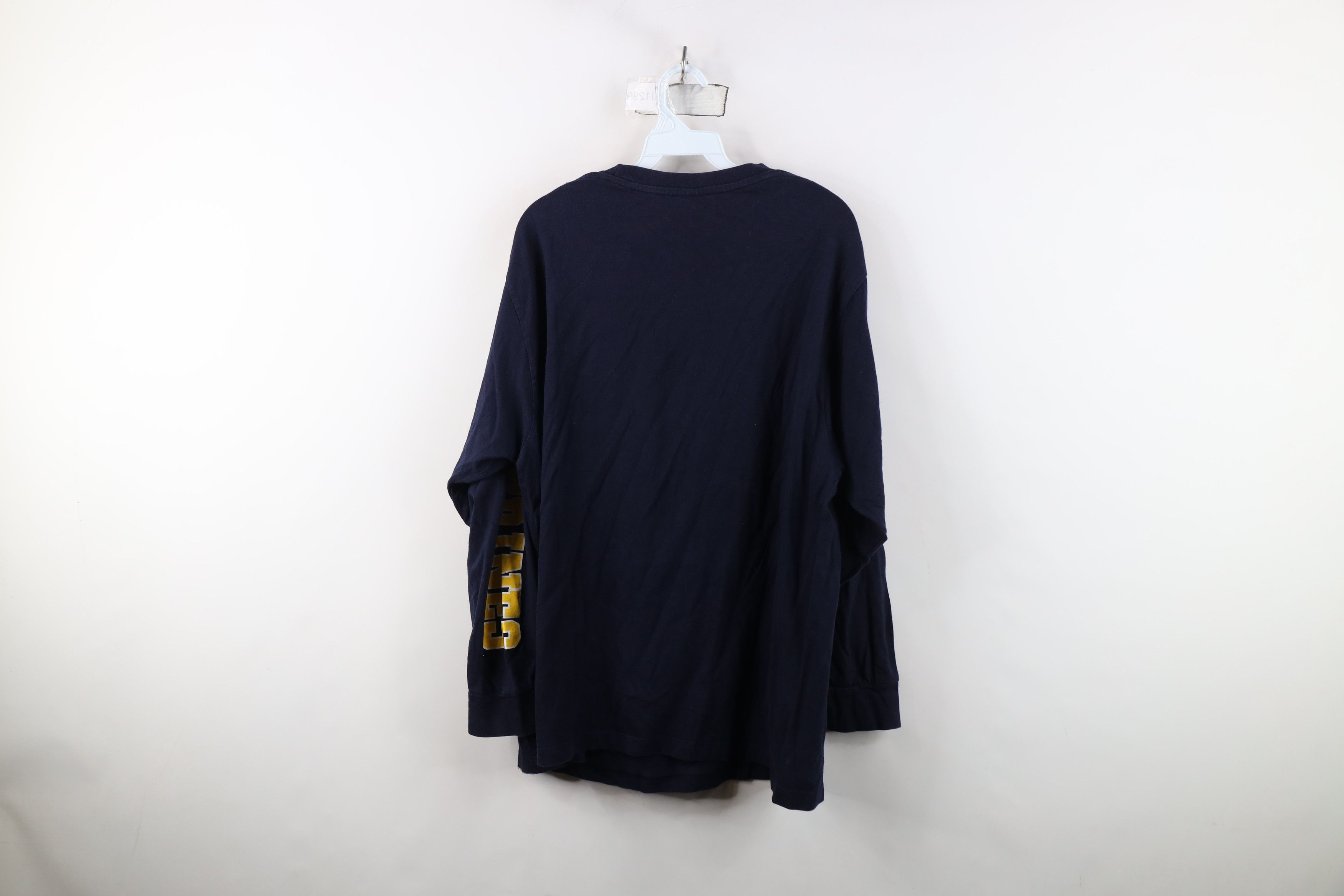 Vintage Vintage Y2K Heavy University of Michigan Long Sleeve T-Shirt Size US L / EU 52-54 / 3 - 13 Thumbnail