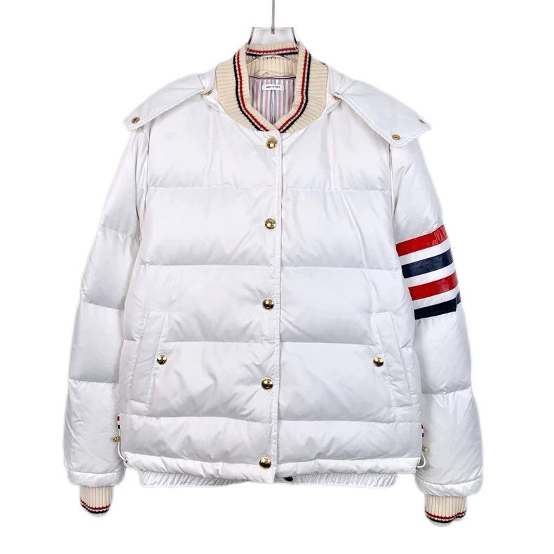 Thom Browne Thom Browne Classic Hooded Down Jacket - dmc Size US M / EU 48-50 / 2 - 1 Thumbnail