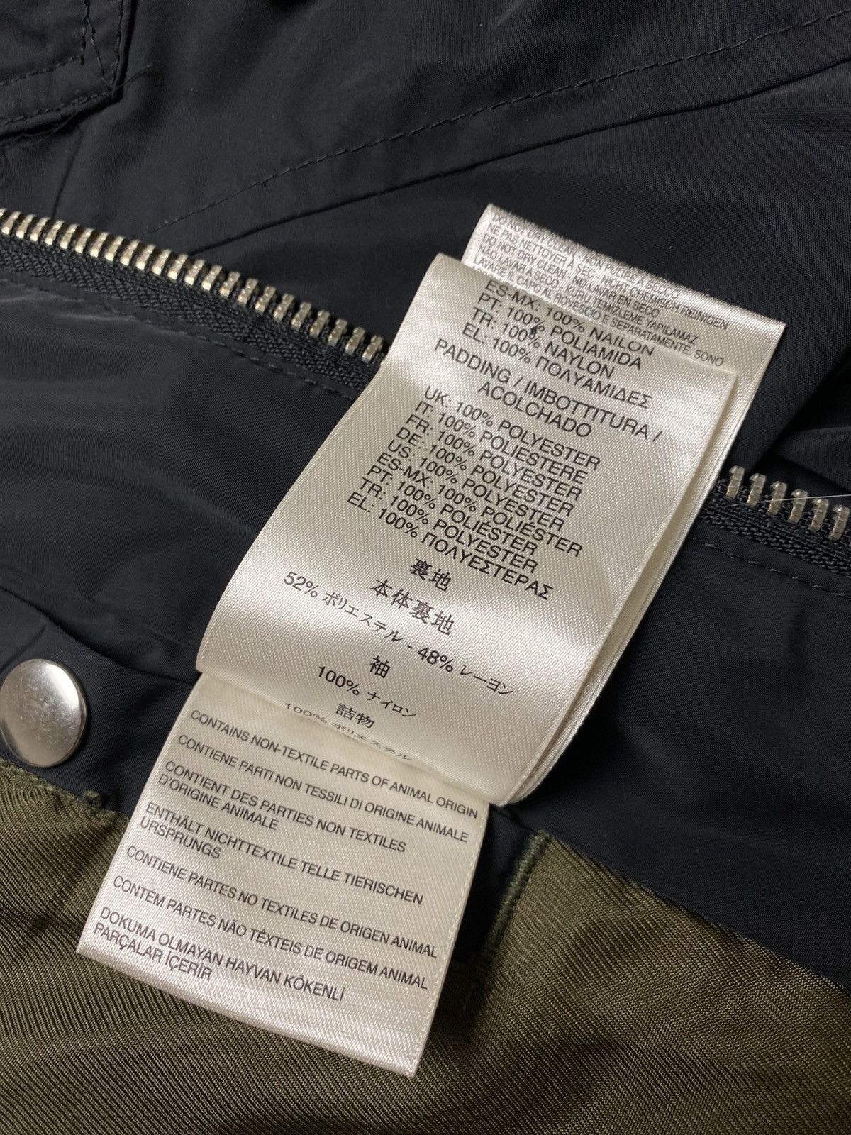 Diesel Diesel Superior Protection Bomber Jacket Teflon Coated SizeS Size US S / EU 44-46 / 1 - 19 Thumbnail