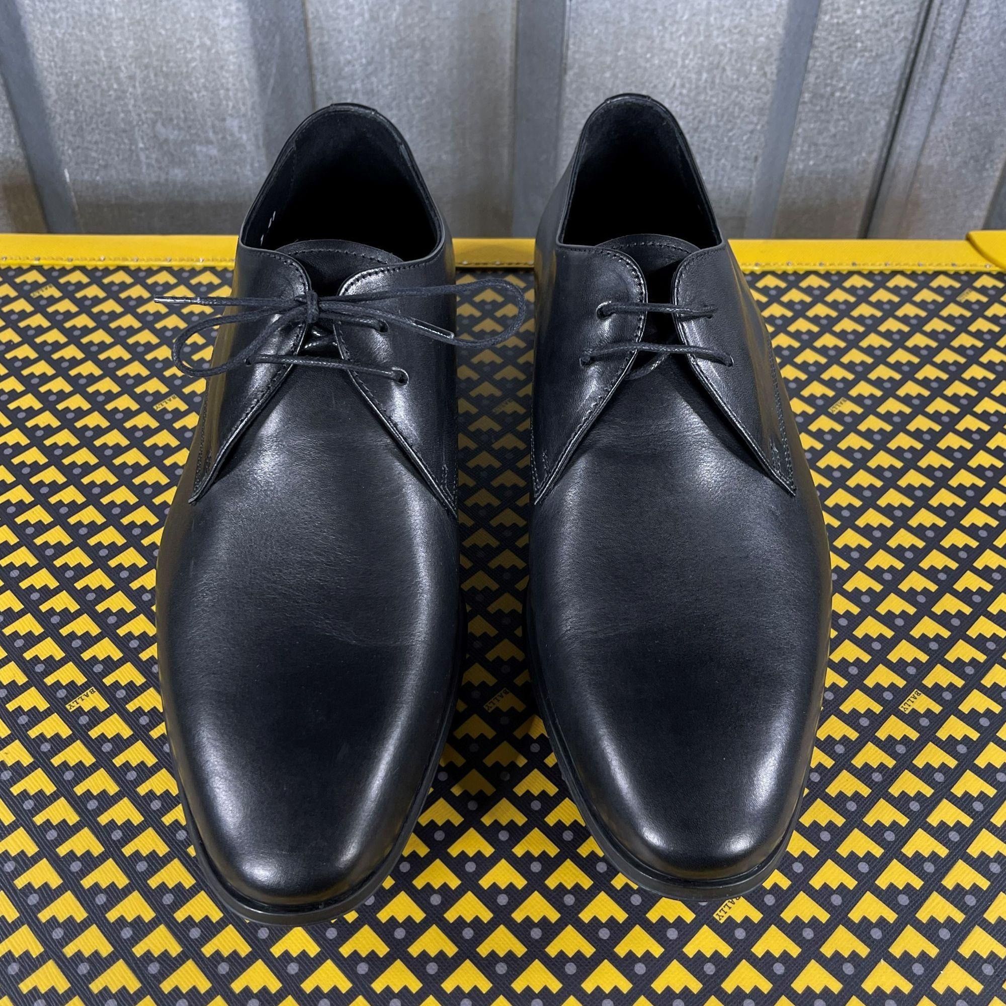 Paul Smith Paul Smith CON01 Coney Black Leather Derby Shoes US 7 Size US 7 / EU 40 - 3 Thumbnail