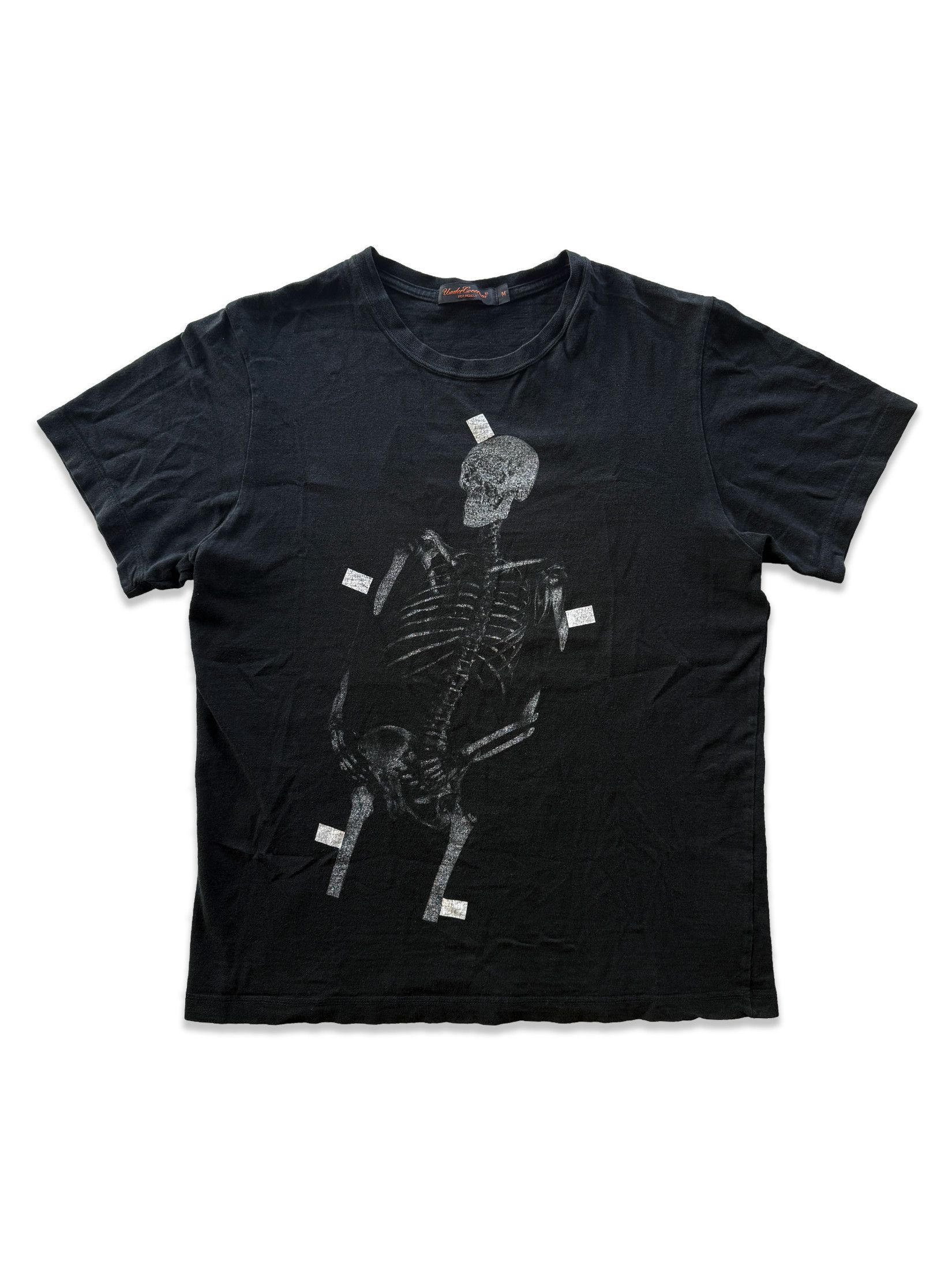 undercover 03AW paper doll スカル ダメージ ロンt UNDERCOVER