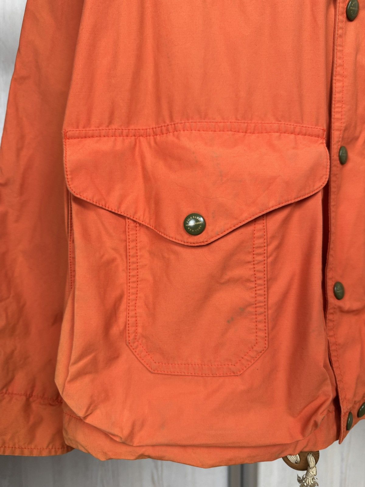 Polo Ralph Lauren Polo Ralph Lauren vintage orange dirty style talon jacket Size US S / EU 44-46 / 1 - 11 Thumbnail