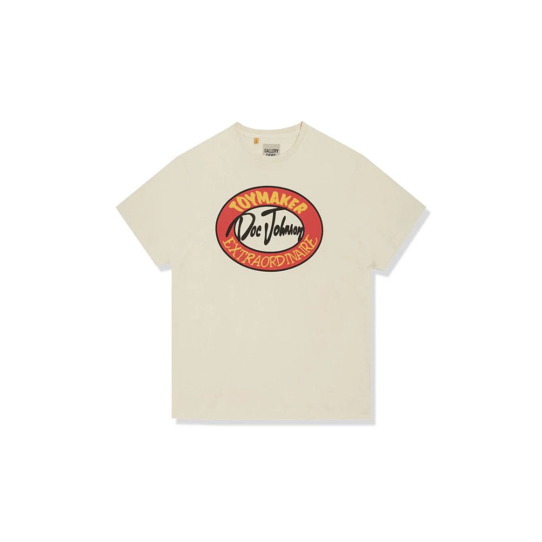 Gallery Dept. o1gr1nt0426 Toymaker T-Shirt in Antique White Size US XS / EU 42 / 0 - 1 Thumbnail