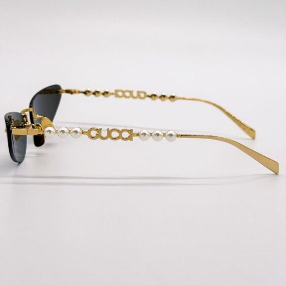 Gucci NEW GUCCI GG1920S 001 SUNGLASSES GOLD WOMEN CAT EYE EYEWEAR Size ONE SIZE - 9 Thumbnail