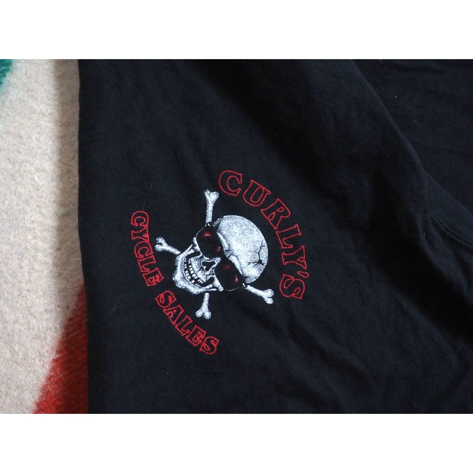 Hanes VINTAGE Hanes Black Tee 2XL Grunge Punk Graphic T-Shirt Mens 2000s Size US XXL / EU 58 / 5 - 3 Thumbnail
