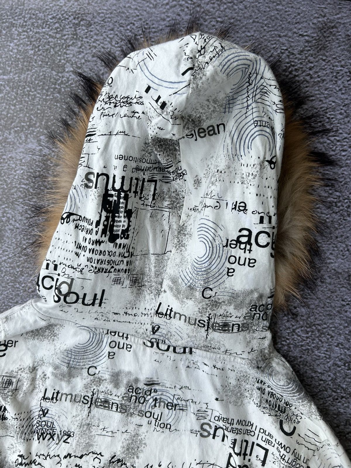If Six Was Nine 💸BINDINGOFFER💸Fur hoodie litmus poem japanese style lgb Size US L / EU 52-54 / 3 - 3 Thumbnail