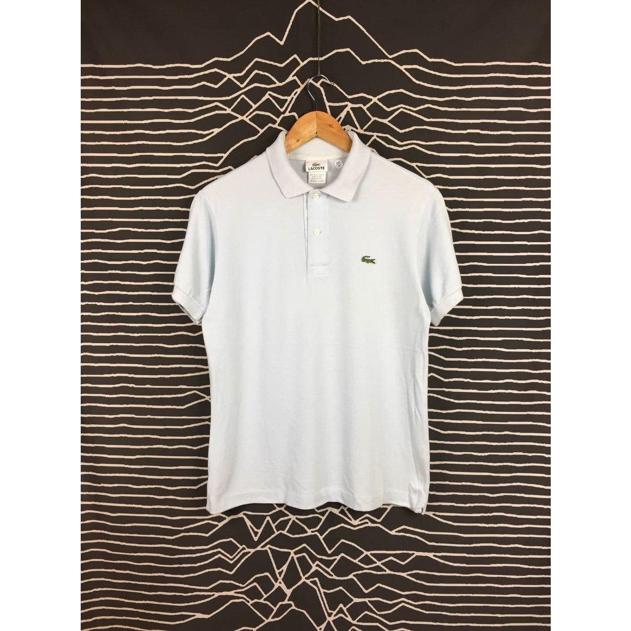 Lacoste × Vintage Vtg Lacoste Embroidered Logo Made In Peru Polo Tee Size US M / EU 48-50 / 2 - 2 Thumbnail