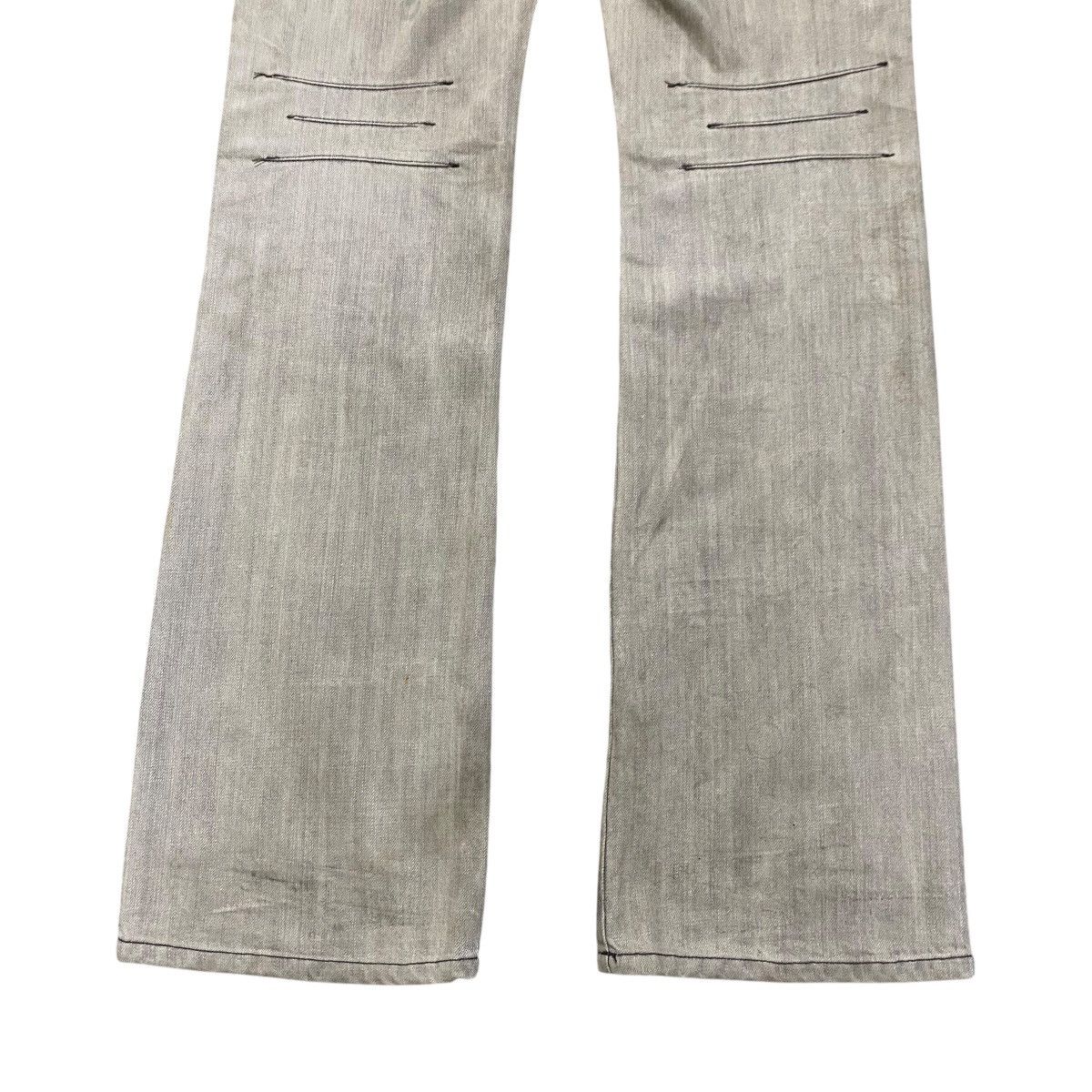 Le Grande Bleu (L.G.B.) Japanese RUPERT EDGE Mudwash Denim Flare Jeans Zipper Pocket Size US 31 - 13 Thumbnail