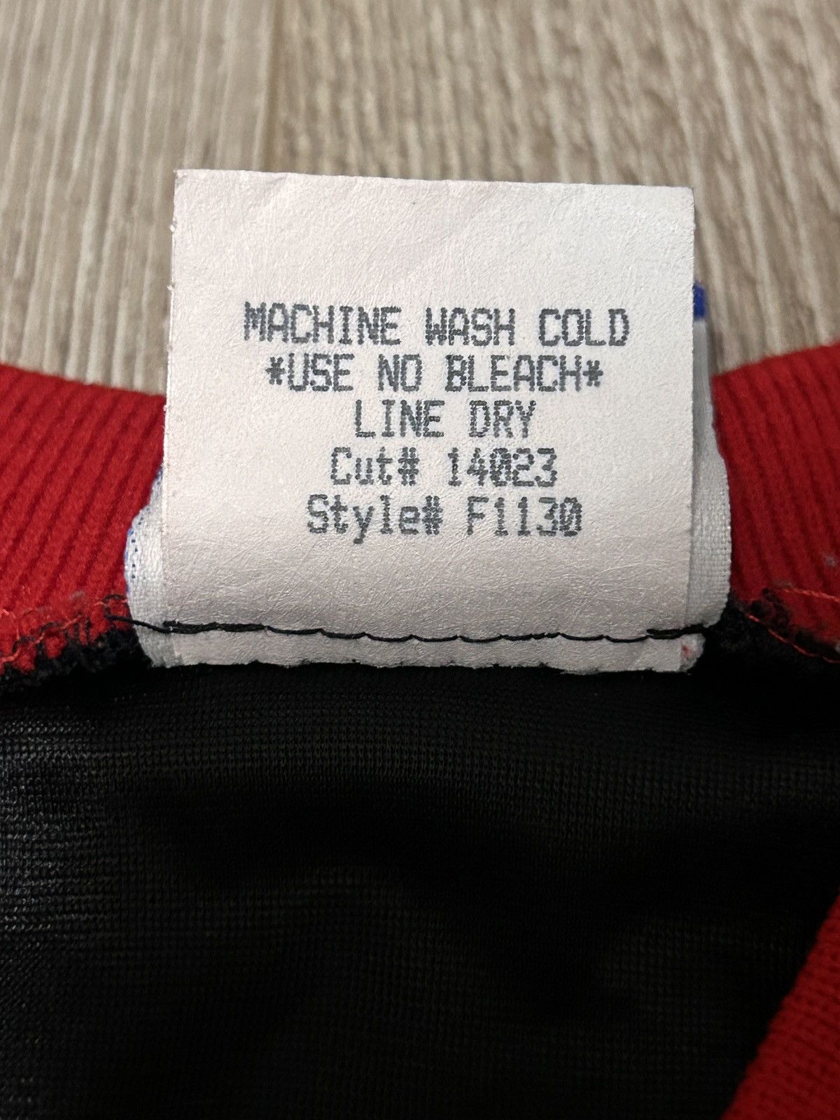 Converse 90s Converse All Stars Embroidered Mesh Black & Red Jersey Size US L / EU 52-54 / 3 - 7 Thumbnail