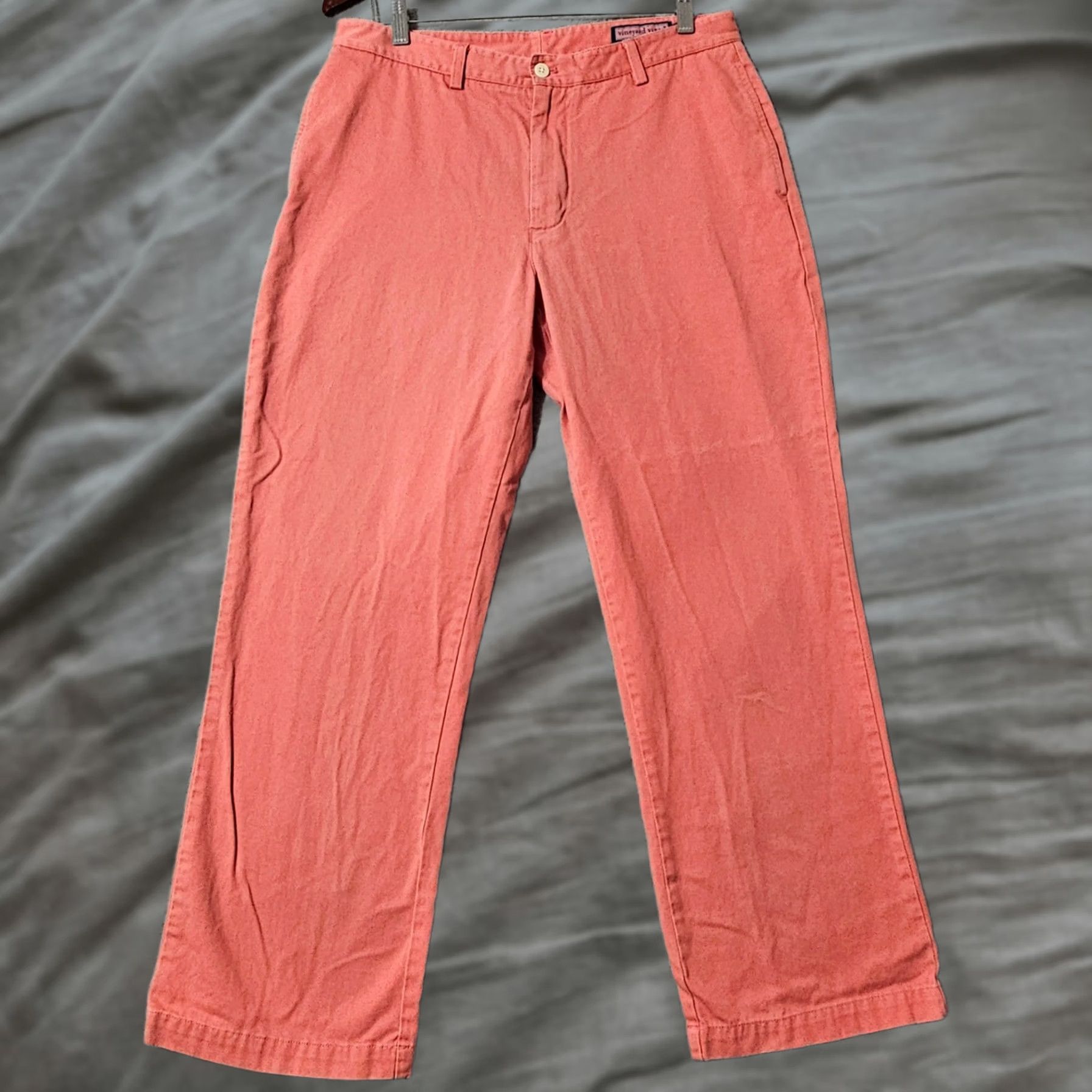Vineyard Vines Vineyard Vines Pink Club Chino Pant Men's Size 34 30 Straight Leg Cotton Size US 34 / EU 50 - 1 Thumbnail
