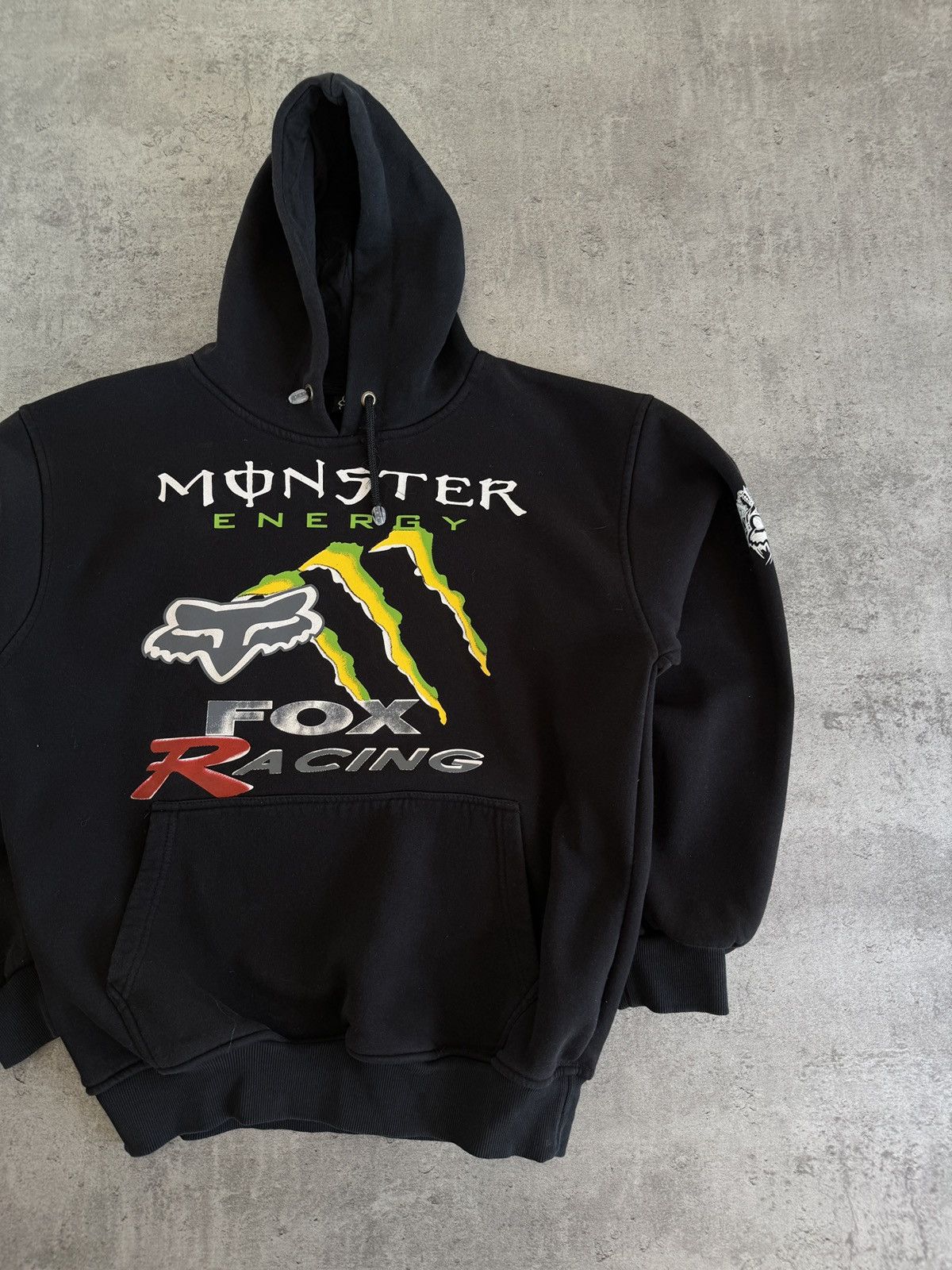 Fox Racing Monster Energy Fox Racing Boxy Hoodie Vintage Logo Print Size US L / EU 52-54 / 3 - 3 Thumbnail