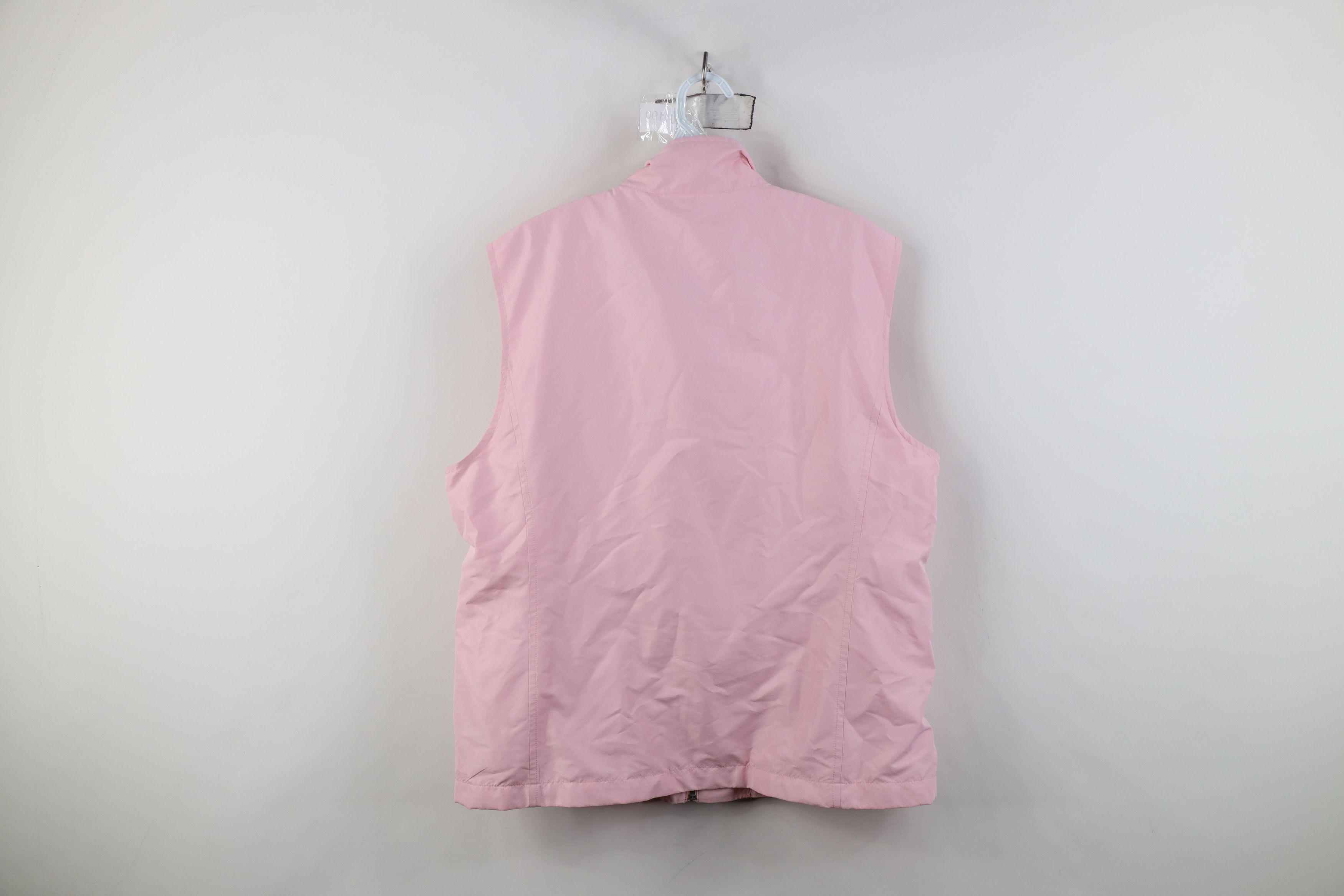 Vintage Vintage 90s Magnolia Lane August Golf Vest Jacket Pink Size L / US 10 / IT 46 - 13 Thumbnail