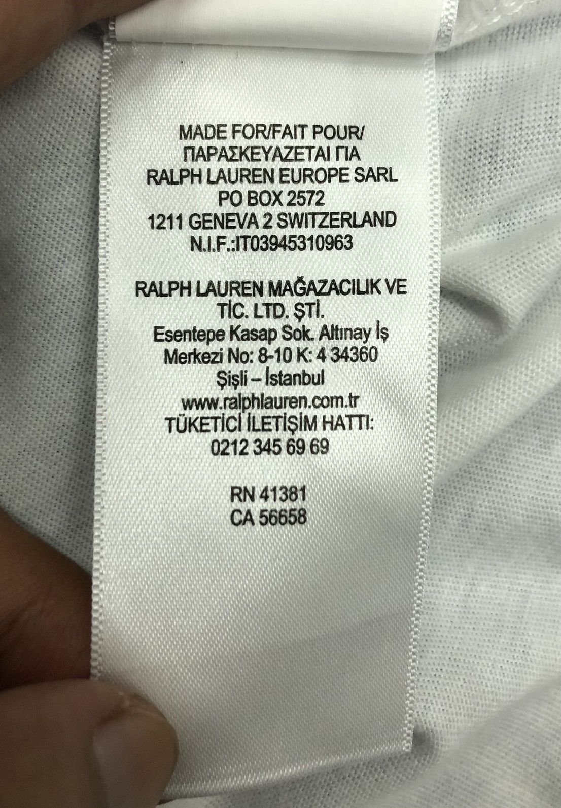 Polo Ralph Lauren Polo Ralph Lauren T-Shirt Size US L / EU 52-54 / 3 - 16 Thumbnail