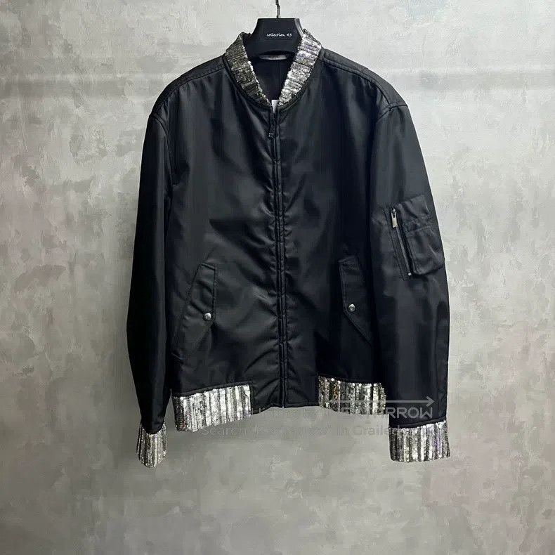Valentino Valentino Black casual zippered sports jacket jacket Size US M / EU 48-50 / 2 - 1 Thumbnail