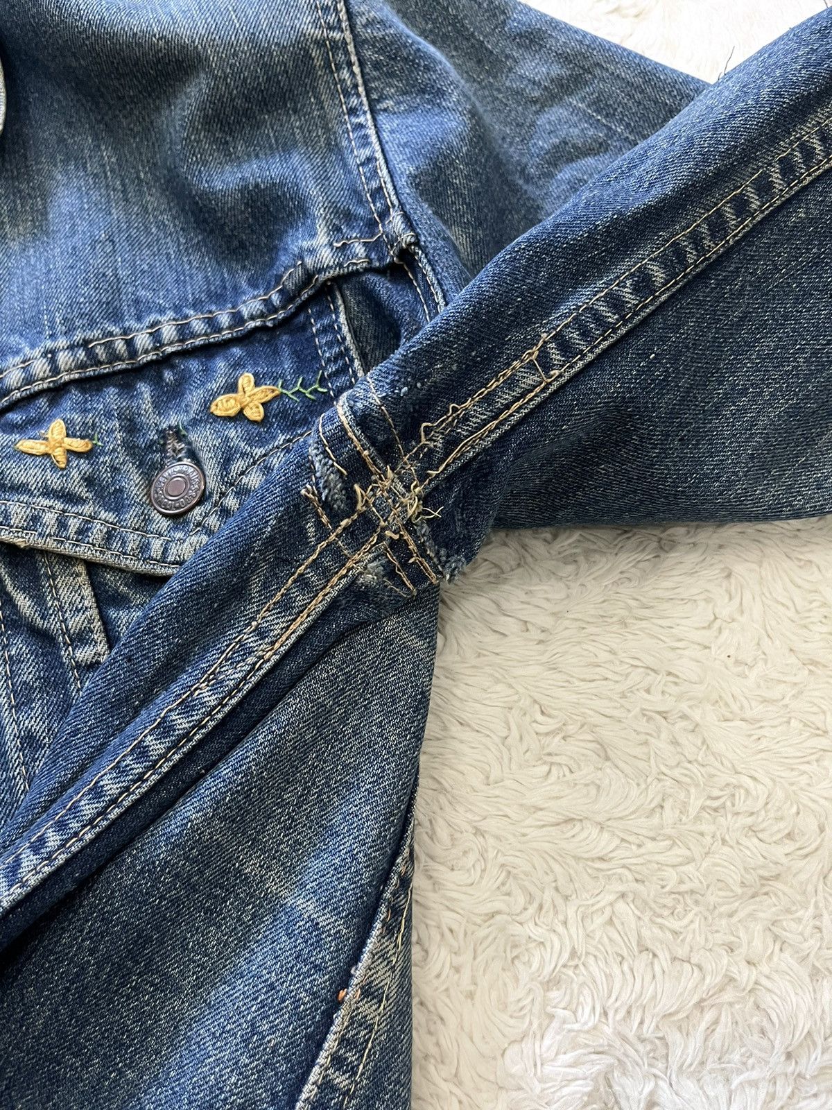 Levi's vintage 1960's levis 70505 trucker denim "TRASH" jacket Size US M / EU 48-50 / 2 - 12 Thumbnail