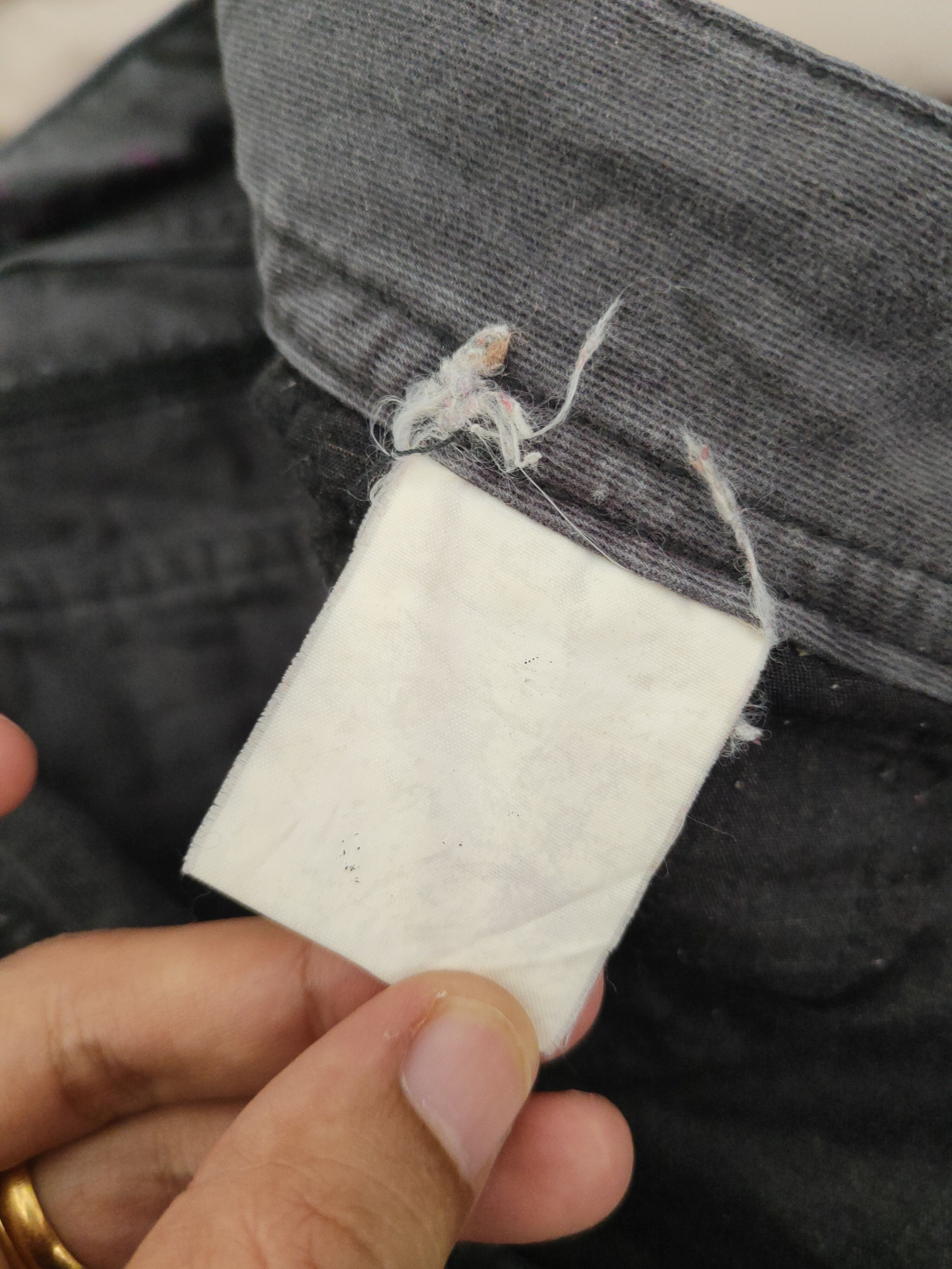 Ask Enquired Dark Gray Multipocket Tactical Cargo Pants #212