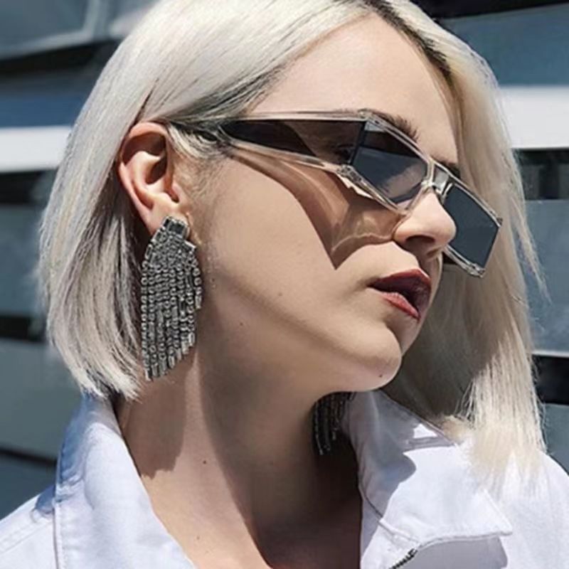 Electric Visual Vintage Street ins style custom avant-garde sunglasses Size ONE SIZE - 4 Thumbnail