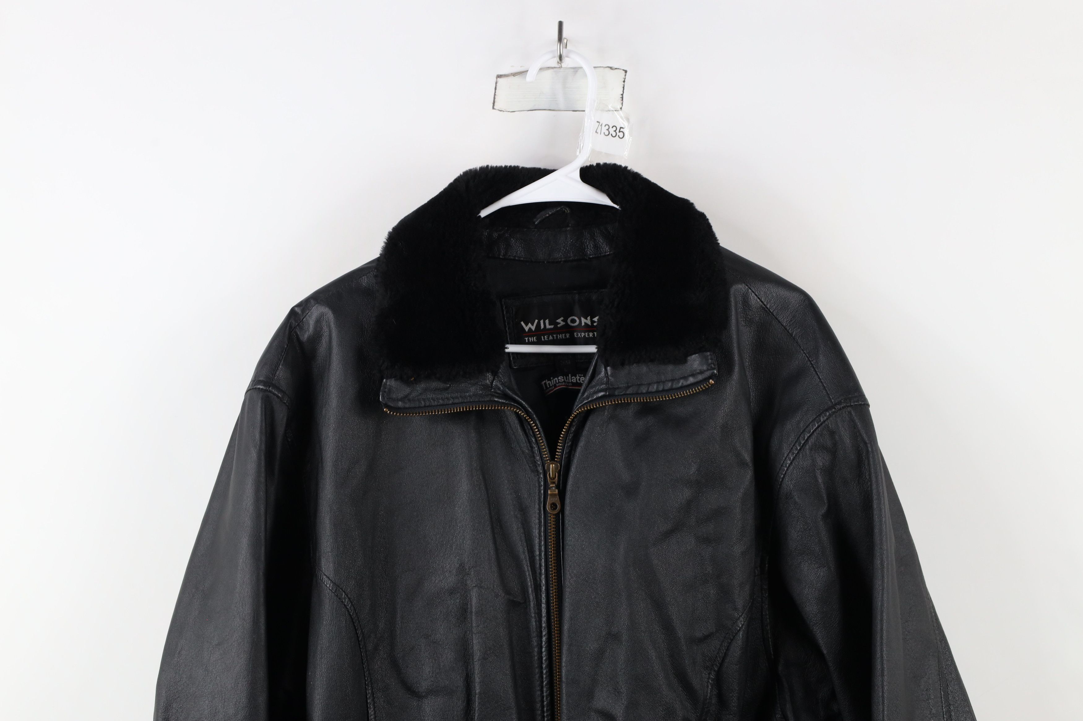 Vintage Vintage 90s Streetwear Leather Pennylane Leather Jacket Size US L / EU 52-54 / 3 - 2 Thumbnail