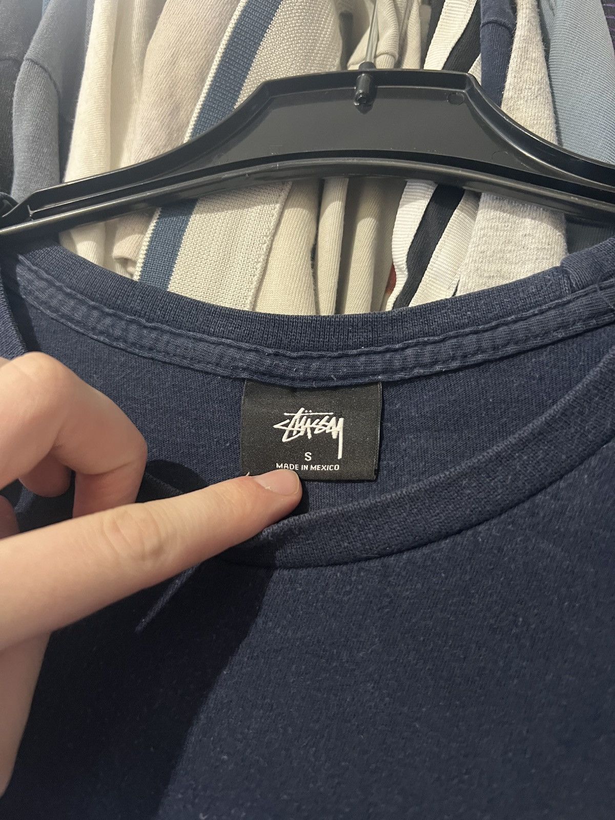 Stussy VINTAGE STUSSY BIG BACK LOGO PRINT AOP T SHIRT DESTROYED Size US S / EU 44-46 / 1 - 7 Thumbnail