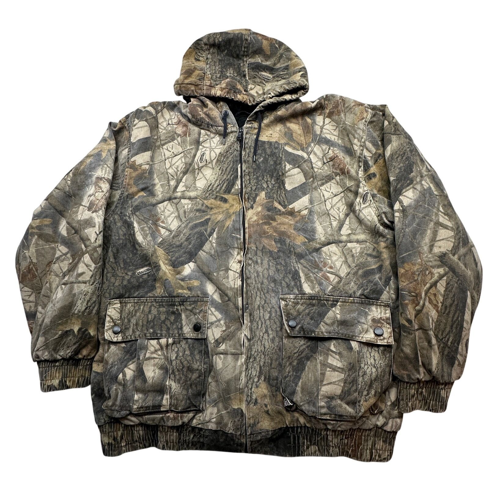 Realtree Outfitters Ridge Realtree Camo Jacket Men Large Quilt Lined Size US L / EU 52-54 / 3 - 1 Thumbnail