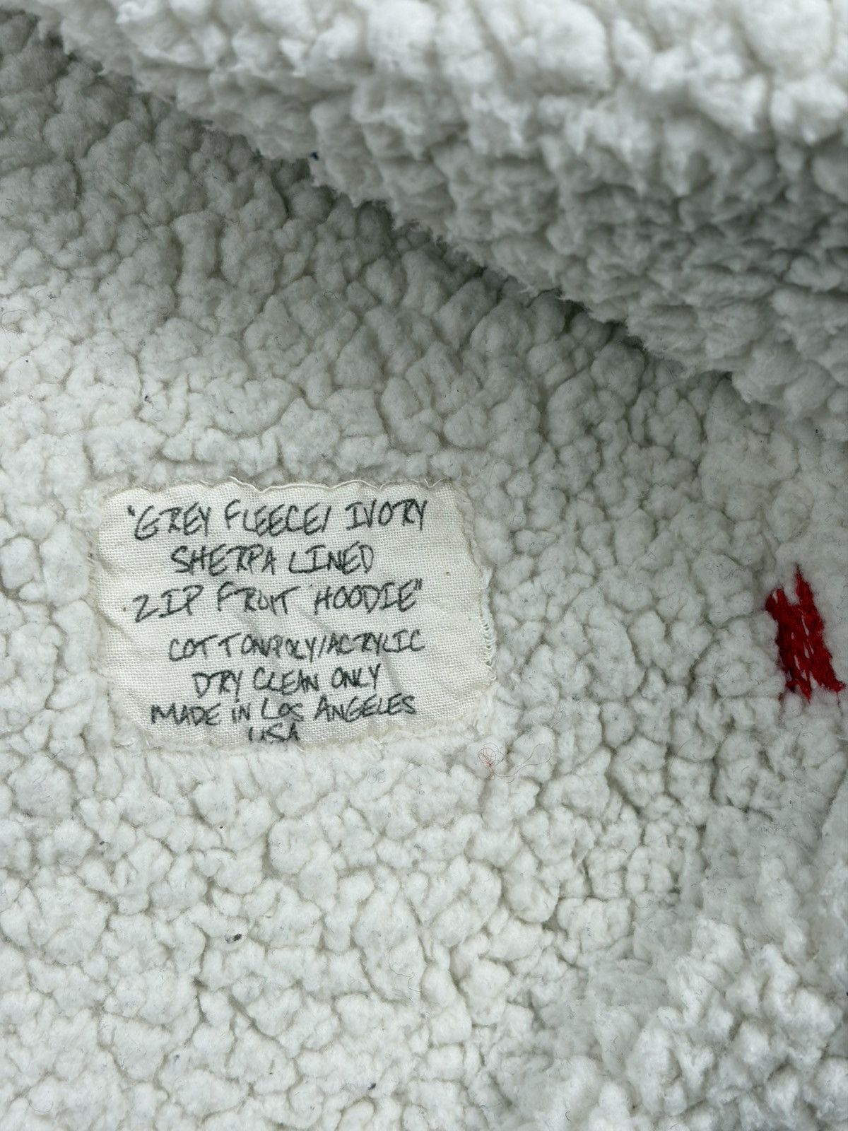Greg Lauren Sherpa Lined Hoodie Size US M / EU 48-50 / 2 - 5 Thumbnail