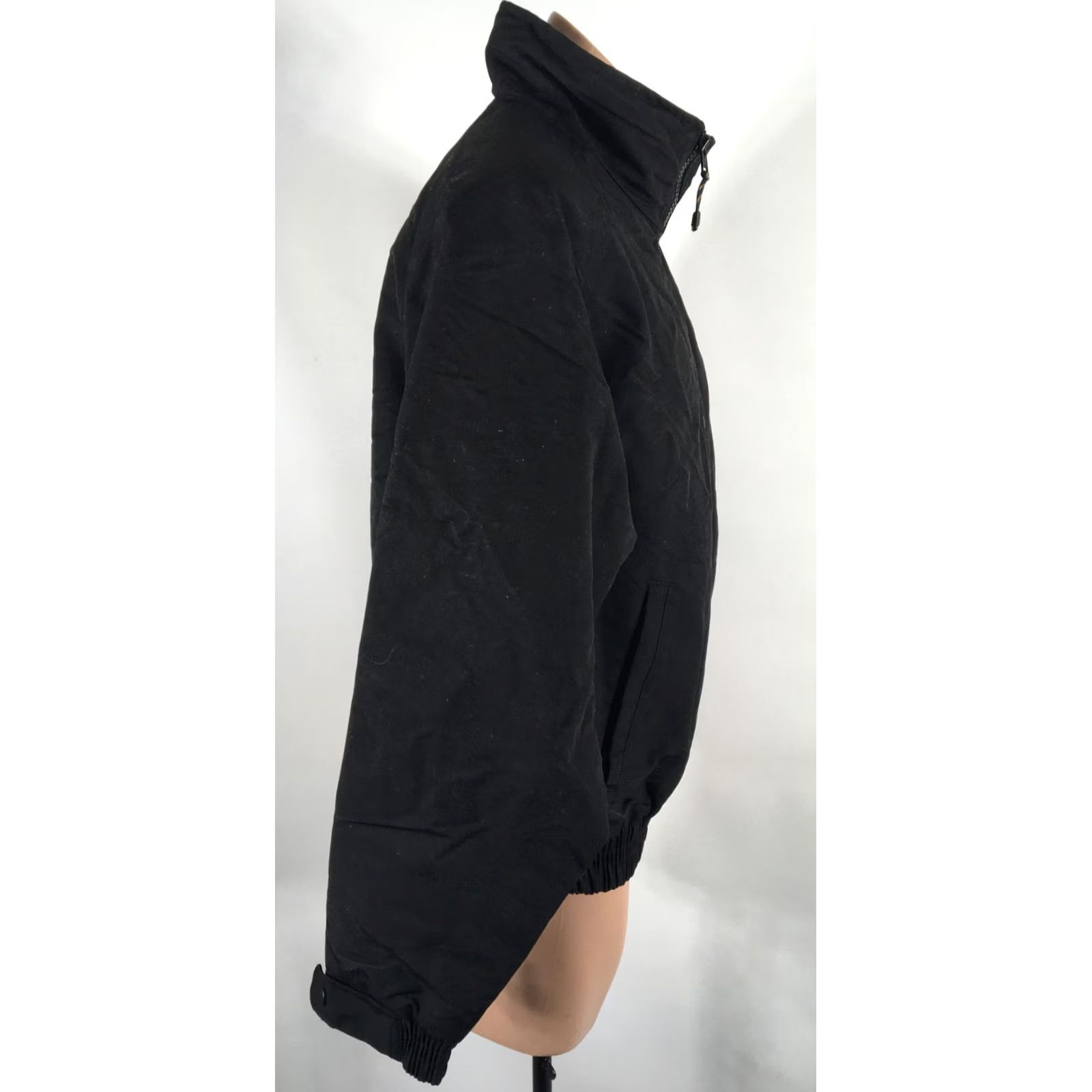 Carhartt VINTAGE Carhartt Insulated Windbreaker Winter Jacket Men's Sz L Black Nylon Softshell Polyester Lining Size US L / EU 52-54 / 3 - 5 Thumbnail