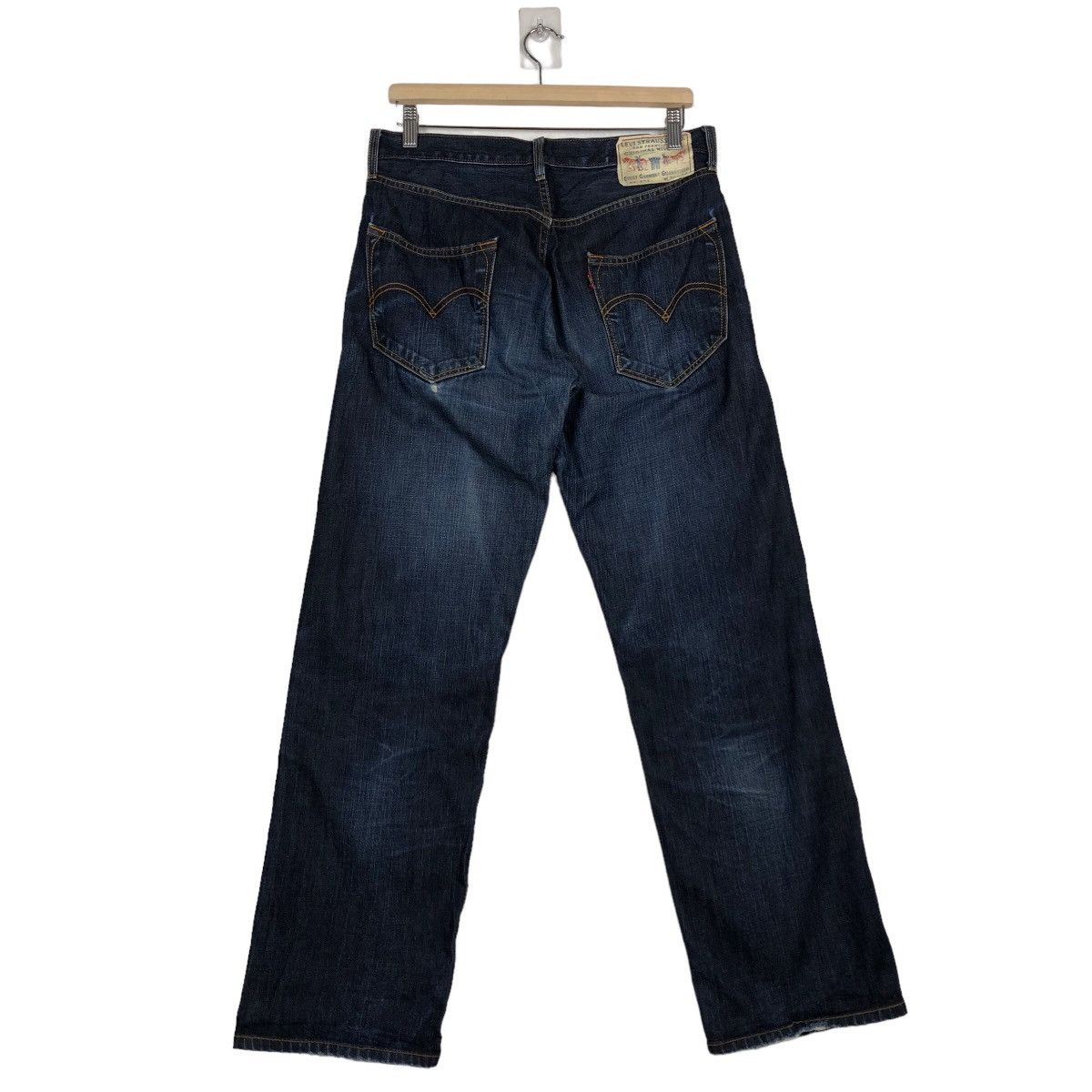 Levi's 🔥90’s Vintage Levi’s Denim Jeans Straight Cut Size US 32 / EU 48 - 8 Thumbnail