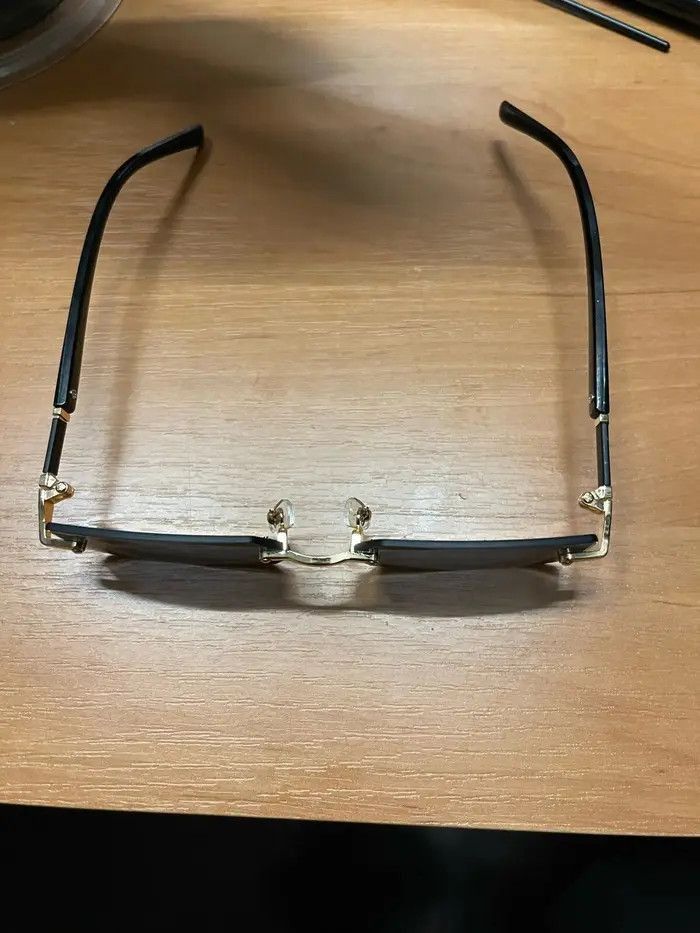 Electric Visual Black Lens Rimless Square Sunglasses Size ONE SIZE - 2 Thumbnail