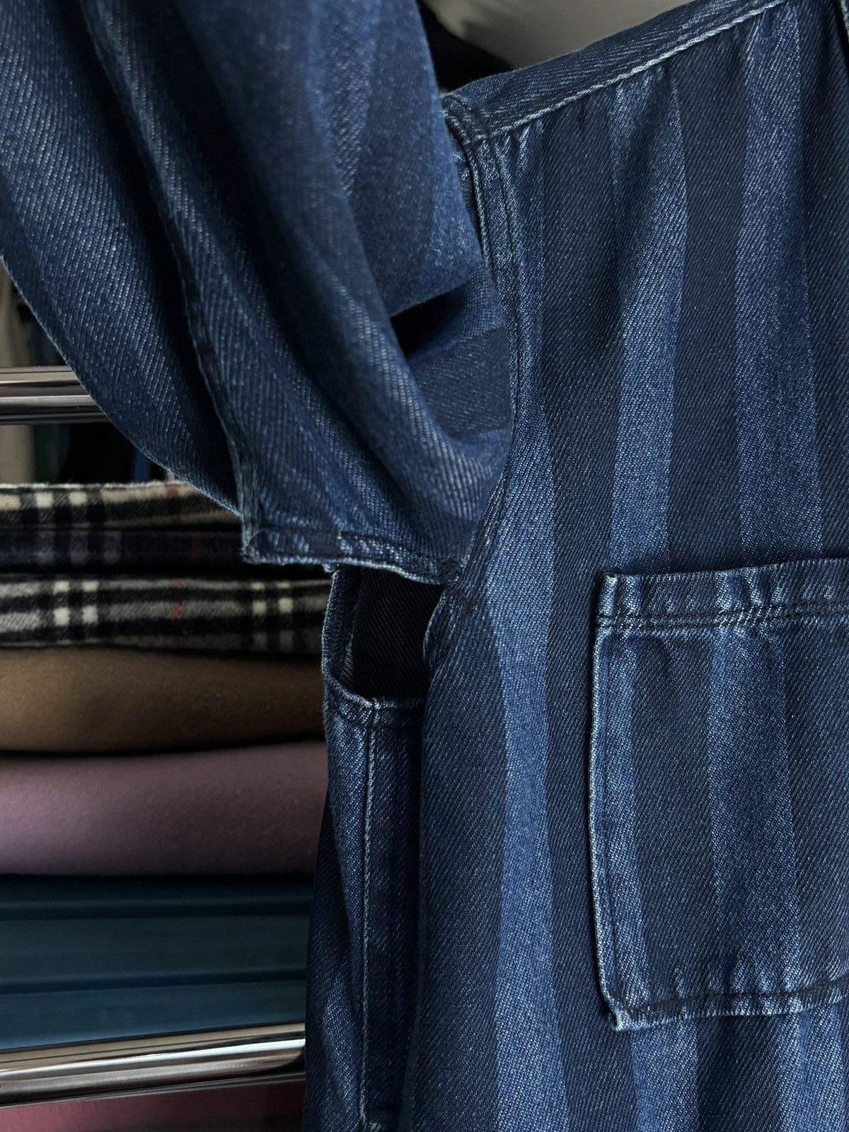 Mads Norgaard Mads Norgaard Oversize Avant Garde Denim Trucker Jacket Acne Size M / US 6-8 / IT 42-44 - 4 Thumbnail