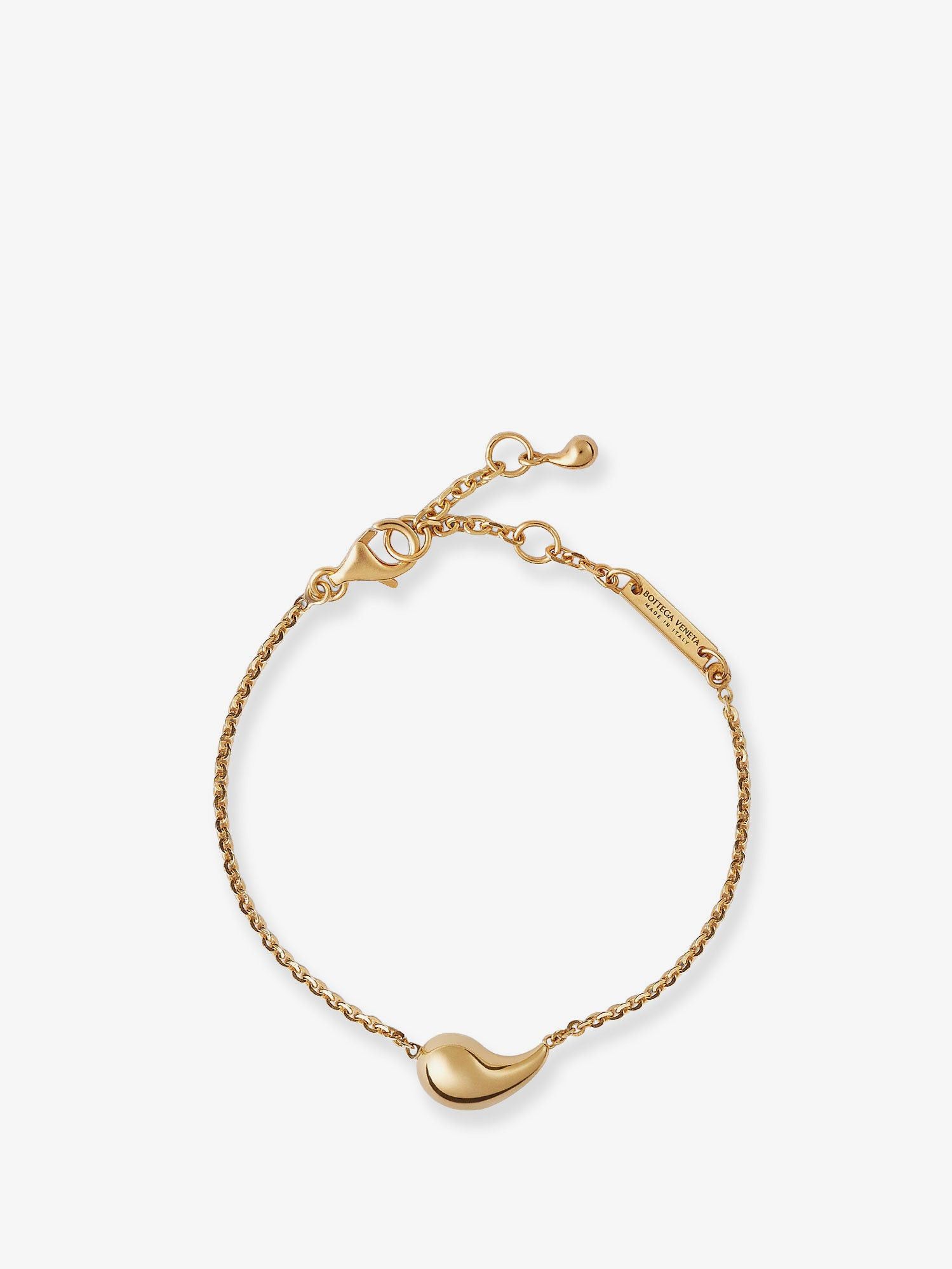 Drop sterling silver with 18k gold finish bracelet M - USA Tariffs Included