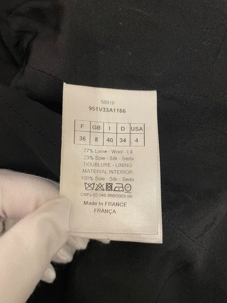 Dior Dior Black wool suit Size XS / US 0-2 / IT 36-38 - 4 Thumbnail