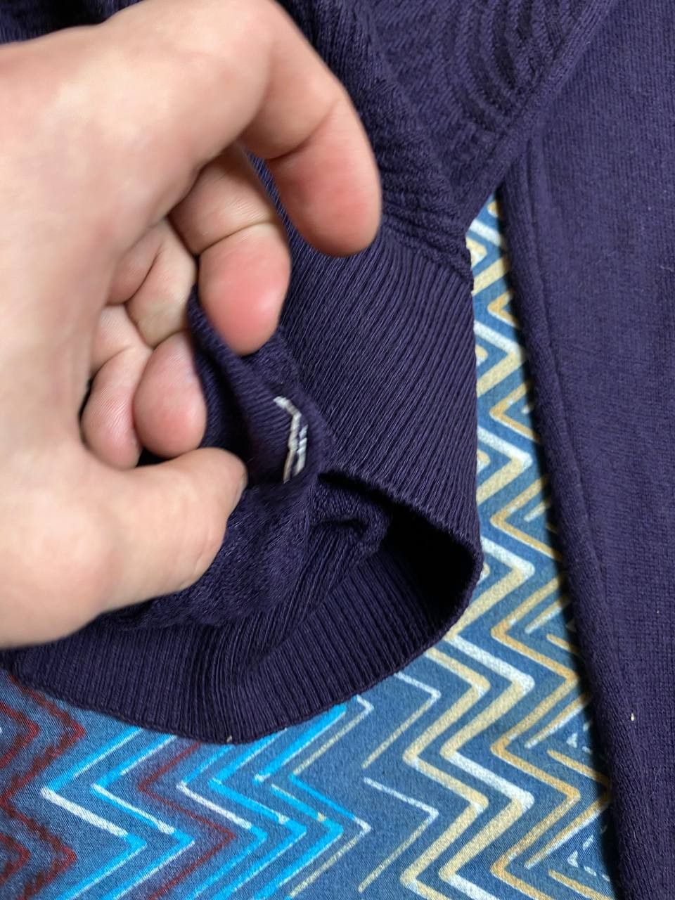 Zilli Blue Luxury Zilli Wool Cardigan Made In Italy Size US XL / EU 56 / 4 - 12 Thumbnail