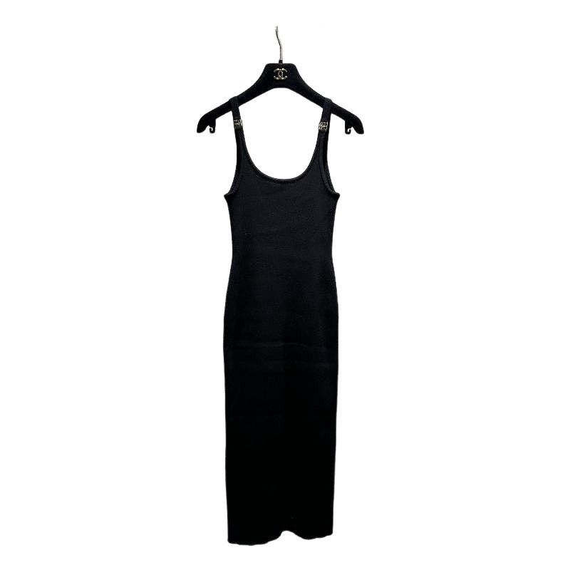 Miu Miu Miu Miu Ribbed Logo Strap Midi Dress Size 38 Size XS / US 0-2 / IT 36-38 - 1 Thumbnail