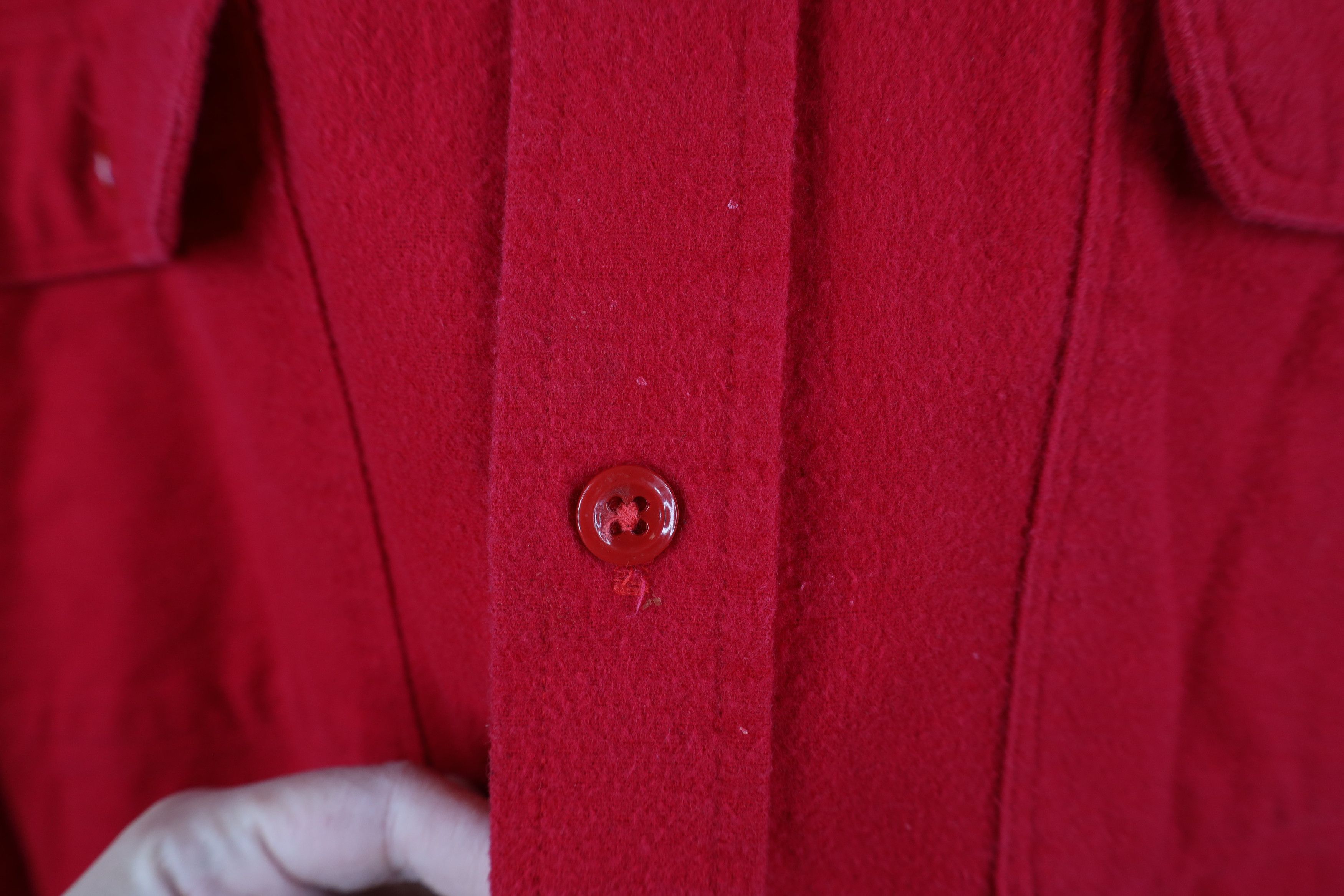 Vintage Vintage 70s Streetwear Cloth Collared Button Shirt USA Size US L / EU 52-54 / 3 - 4 Thumbnail