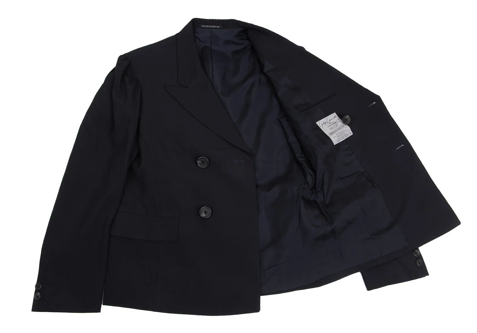 Yohji Yamamoto Yohji Yamamoto Wool Puff Sleeve Jacket Size US M / EU 48-50 / 2 - 12 Thumbnail