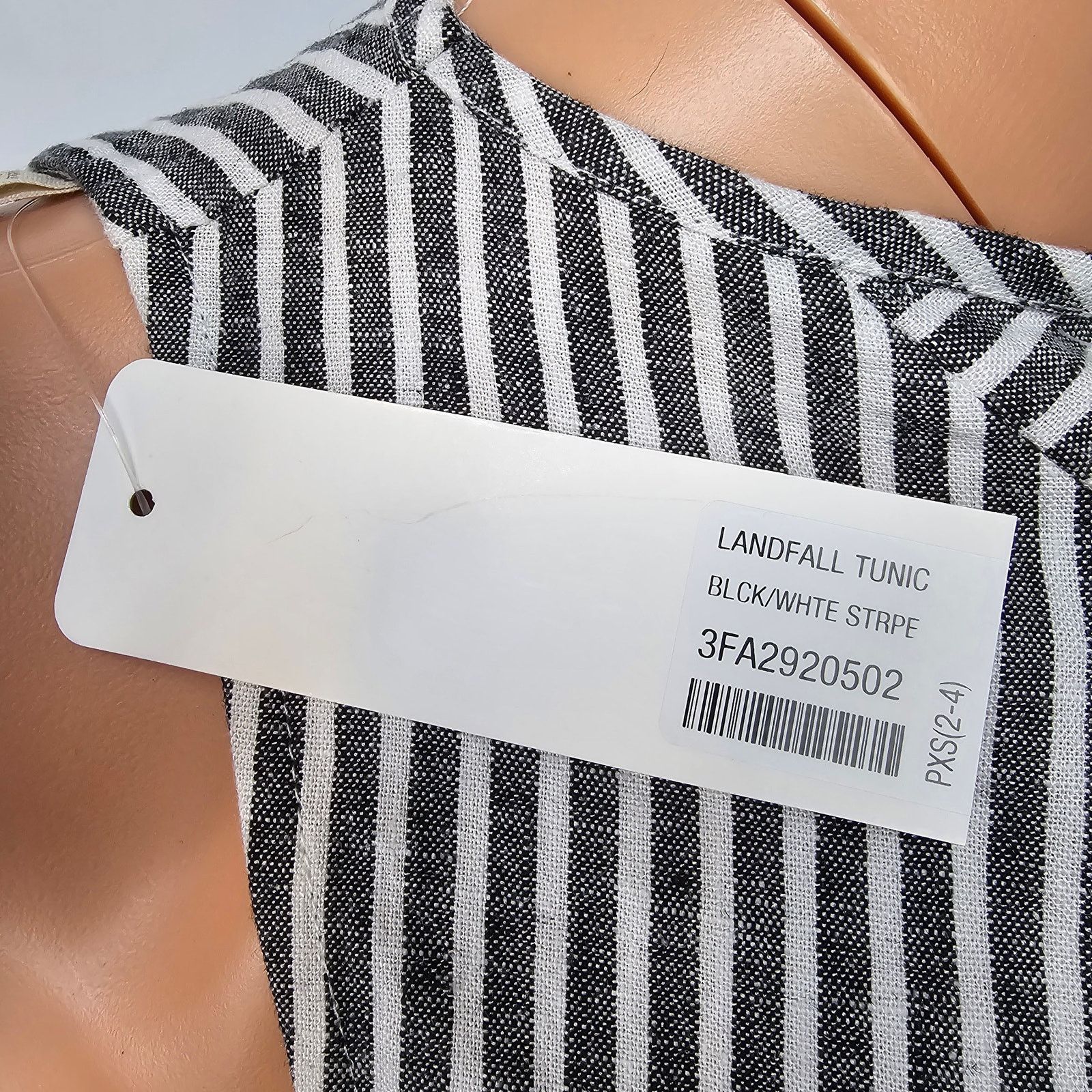 Soft Surroundings NWT Soft Surroundings Landfall Tunic Linen Cold Shoulder PXS Size XS / US 0-2 / IT 36-38 - 5 Thumbnail