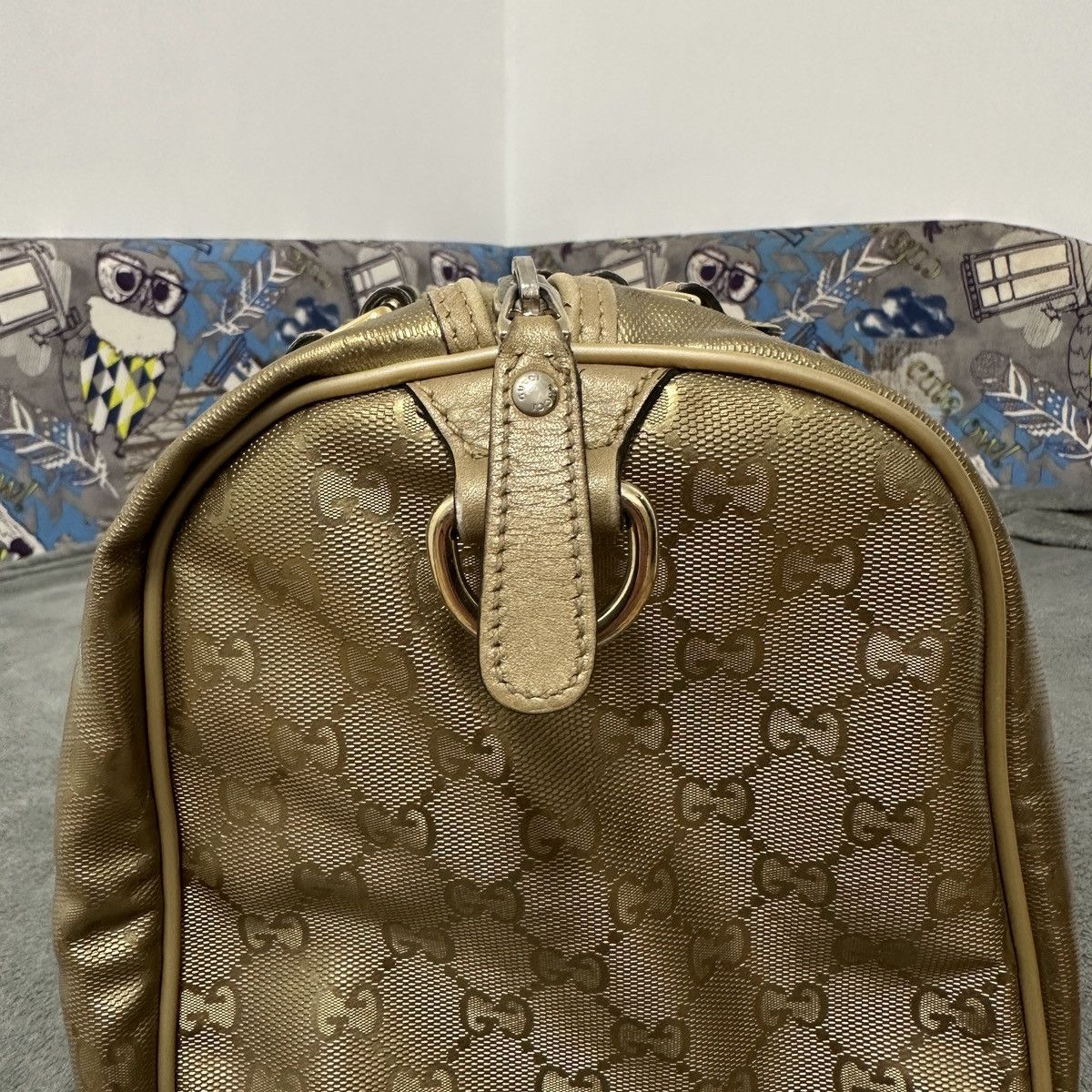 Gucci Vintage Gucci Monogram Hand Bag GG Size ONE SIZE - 6 Thumbnail