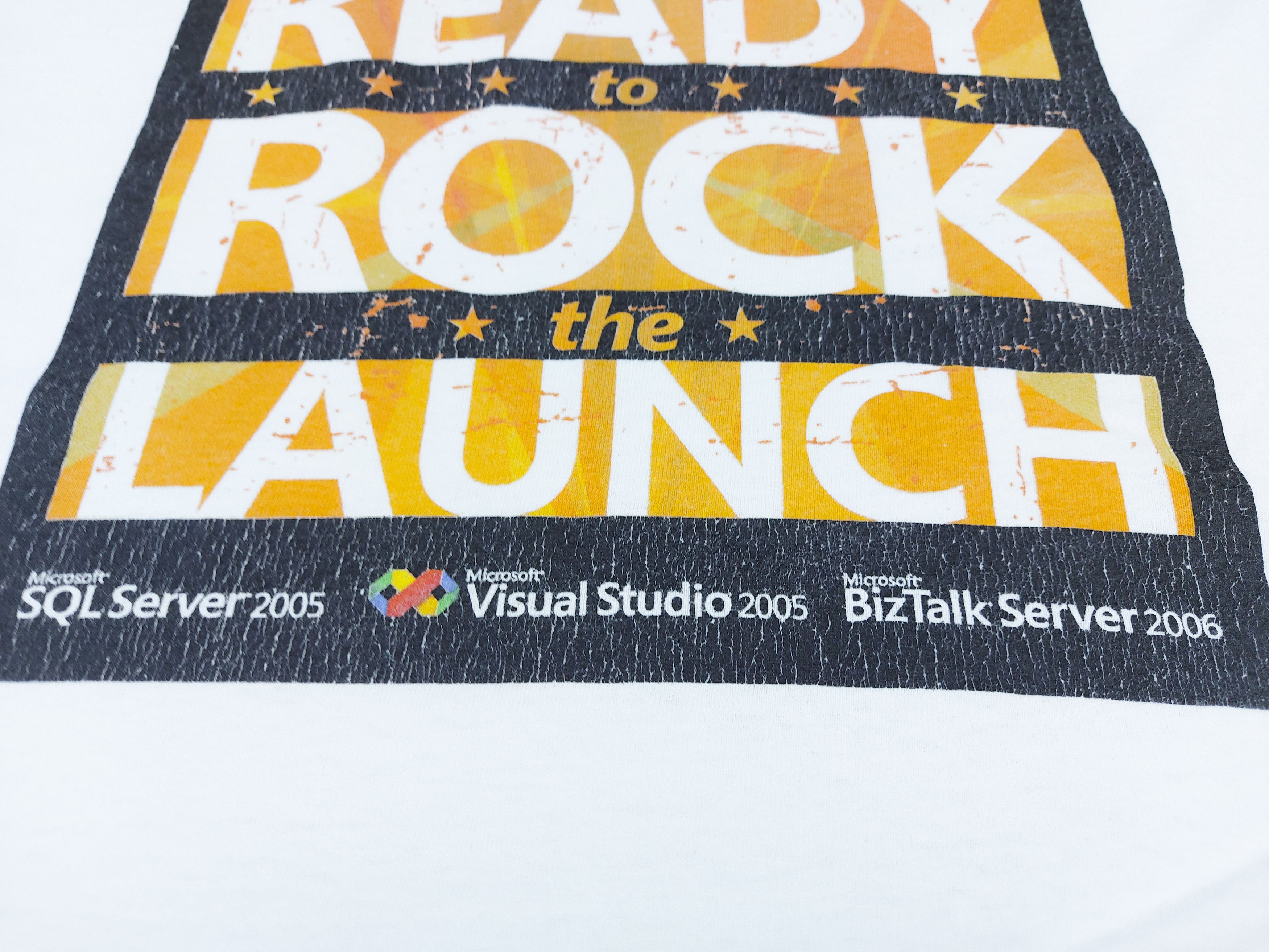 Microsoft × Vintage Vintage Y2K Microsoft Visual Studio 2005 Launch Event TEE Size US XL / EU 56 / 4 - 7 Thumbnail