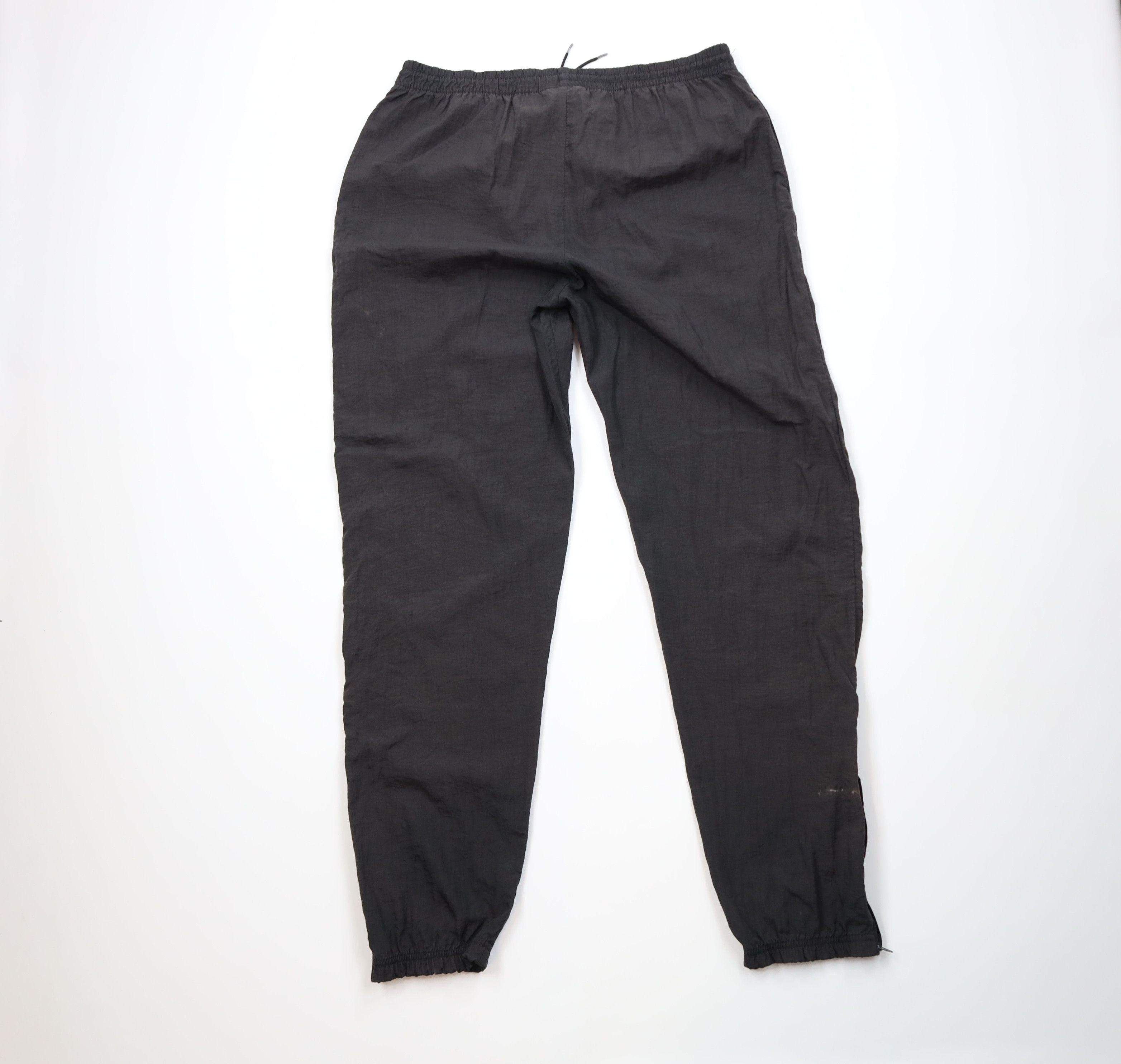 Reebok Vintage 90s Reebok Spell Out Windbreaker Joggers Pants Black Size US 36 / EU 52 - 12 Thumbnail