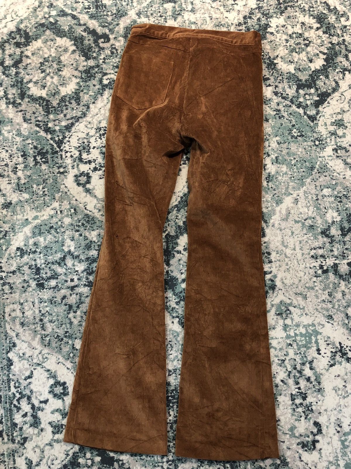 Designer Minimuze Korea Velvet Corduroy Bell Bottom Pant Size US 28 / EU 44 - 13 Thumbnail