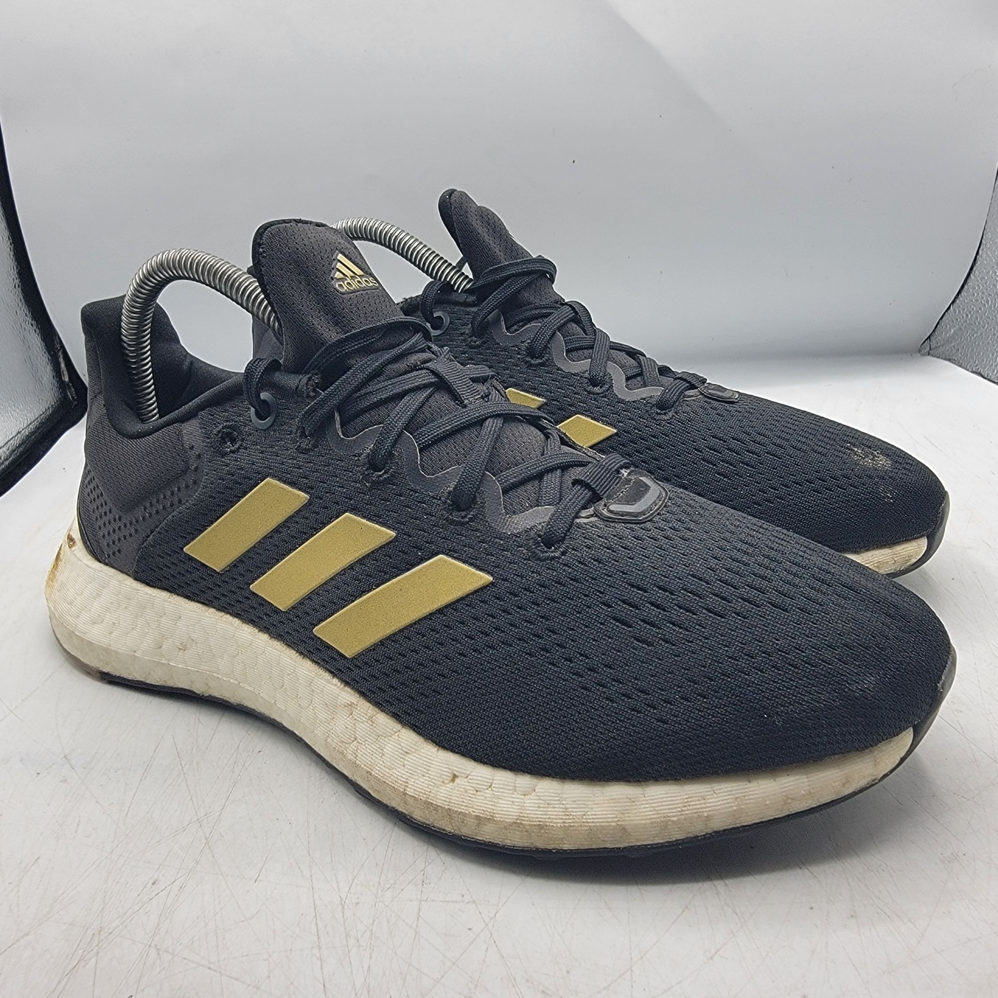 Adidas Pureboost 21 Womens Black Athletic Shoes Casual Wal