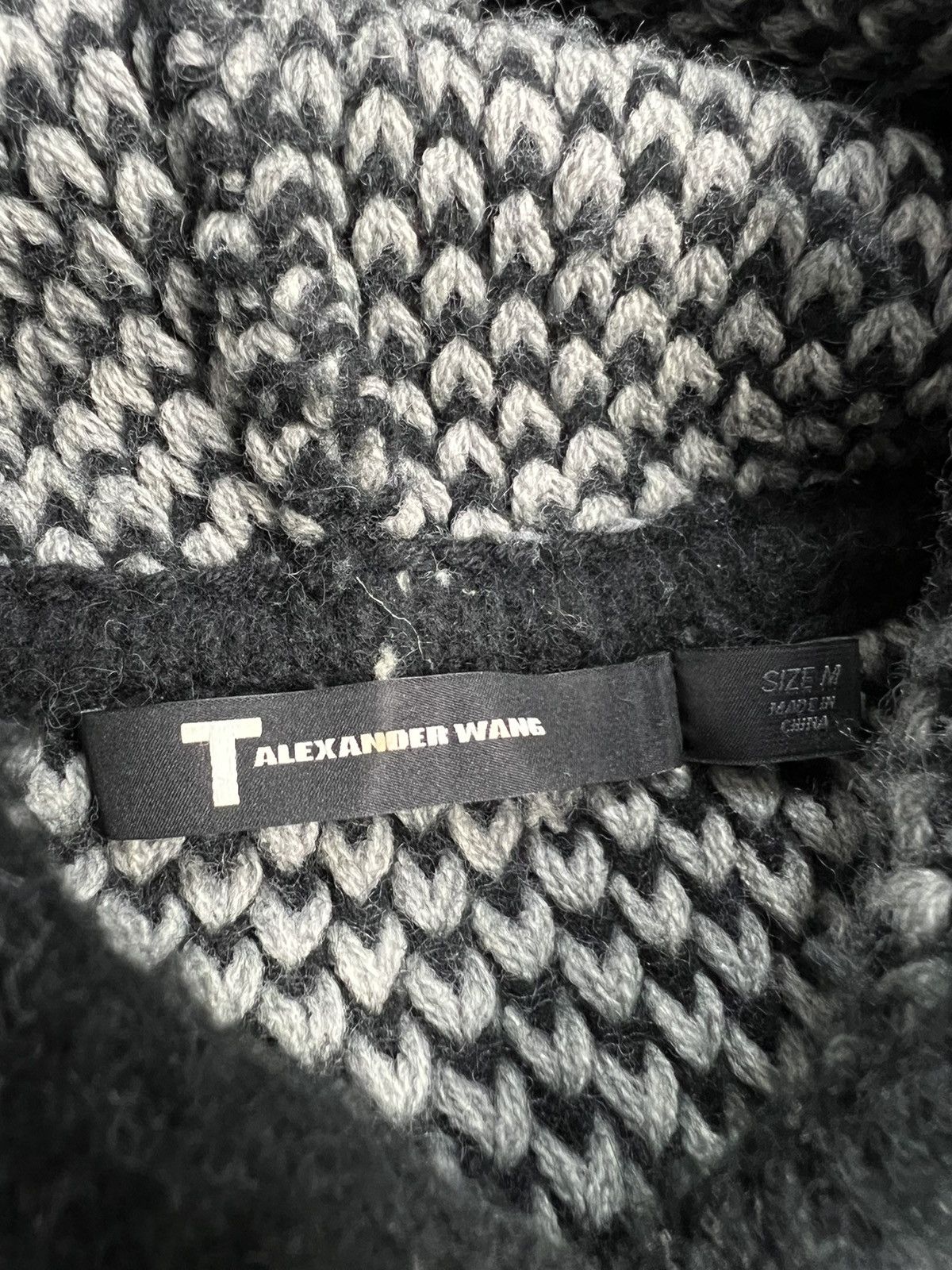 Alexander Wang Alexander Wang Knitted Woolen Hoodie Archive Clothing Size US M / EU 48-50 / 2 - 4 Thumbnail