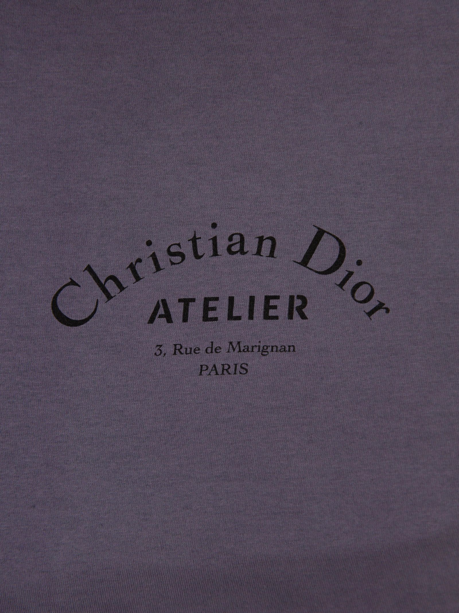 Designer Christian Dior Atelier Purple Dyed T Shirt Size US XS / EU 42 / 0 - 4 Thumbnail