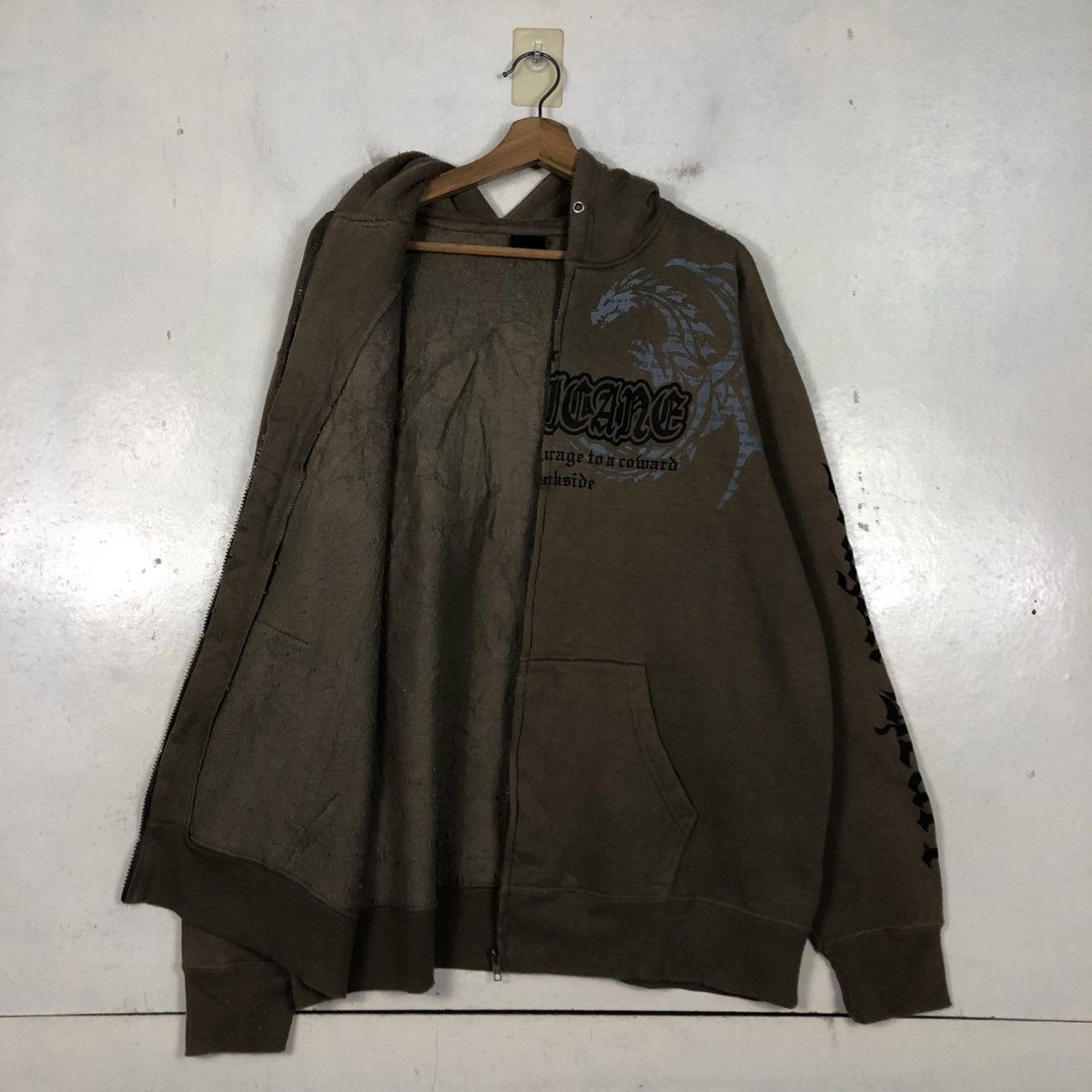 Japanese Brand 📌Vintage Zipper Hoodie Jacket Beaumere Punk Design Backhit Size US L / EU 52-54 / 3 - 13 Thumbnail