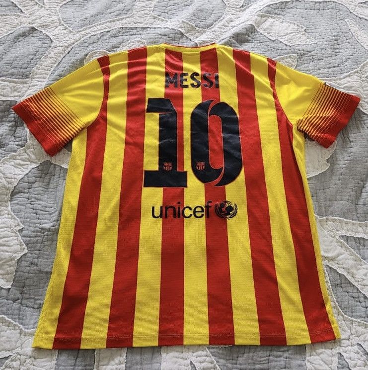 Nike Barcelona Jersey Size US XL / EU 56 / 4 - 2 Thumbnail