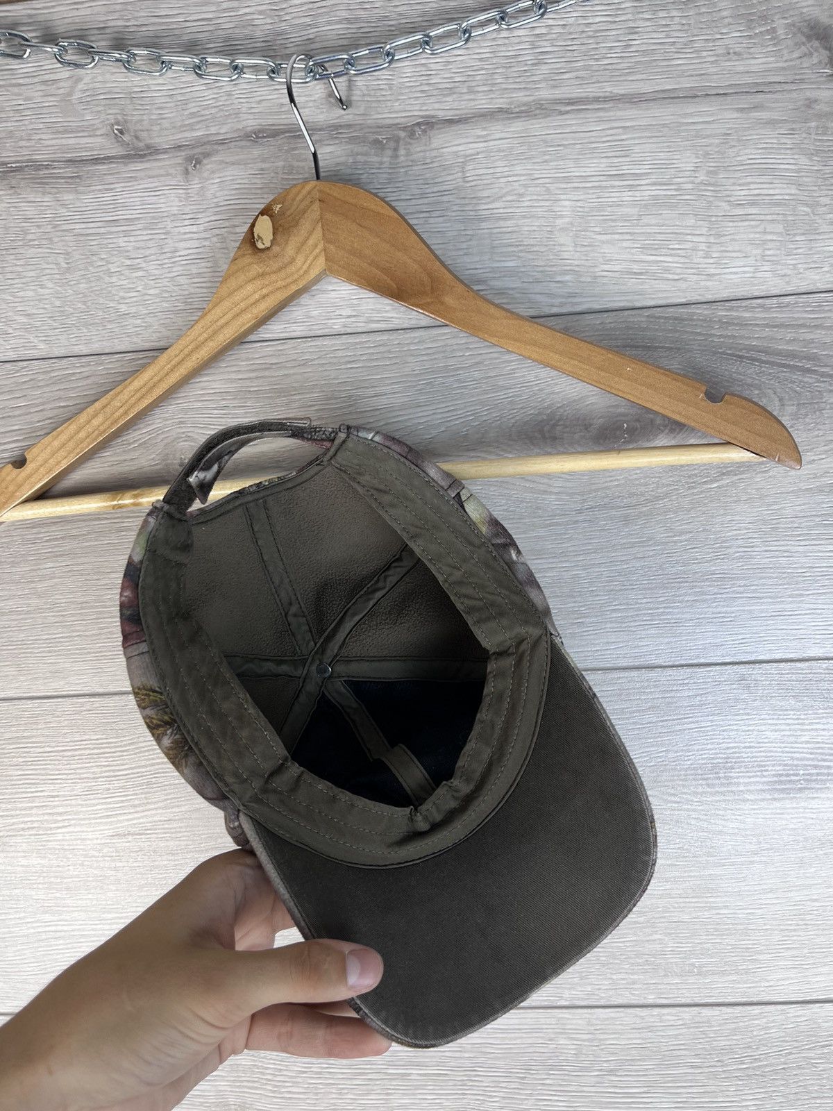 Japanese Brand Men’s outdoor Cap Real Tree Cammo y2k vintage Hats Hunting Size ONE SIZE - 5 Thumbnail
