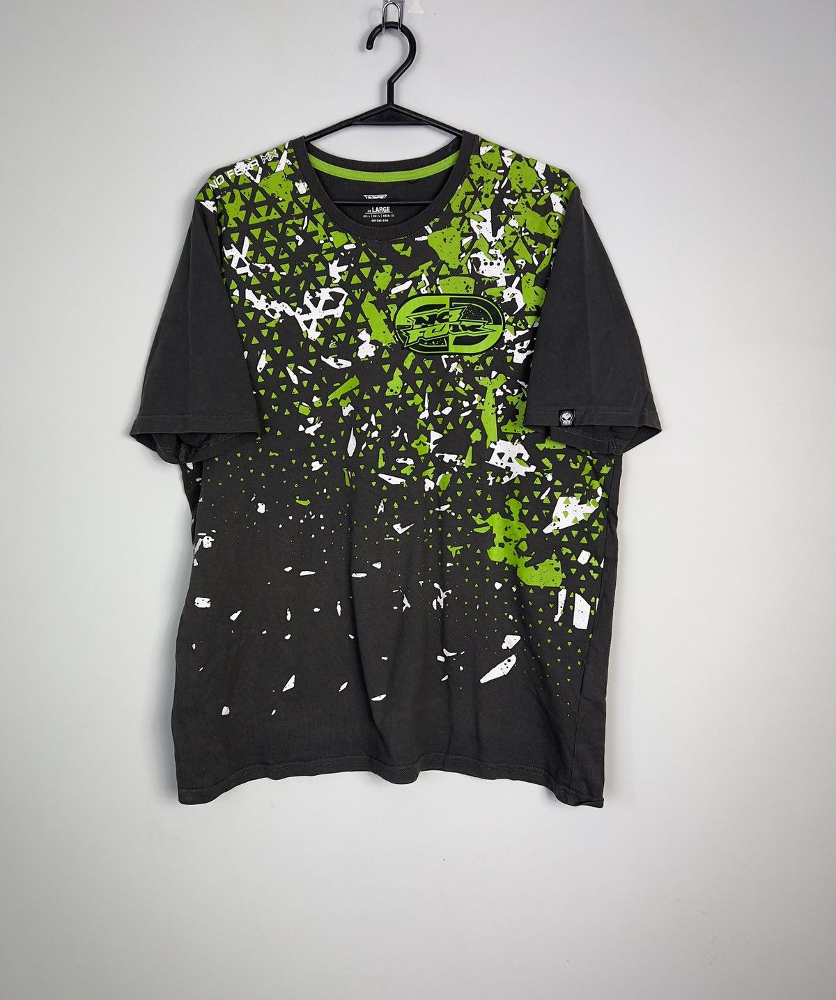 No Fear Tshirt No Fear Print Skull Vintage Affliction Size US L / EU 52-54 / 3 - 1 Thumbnail