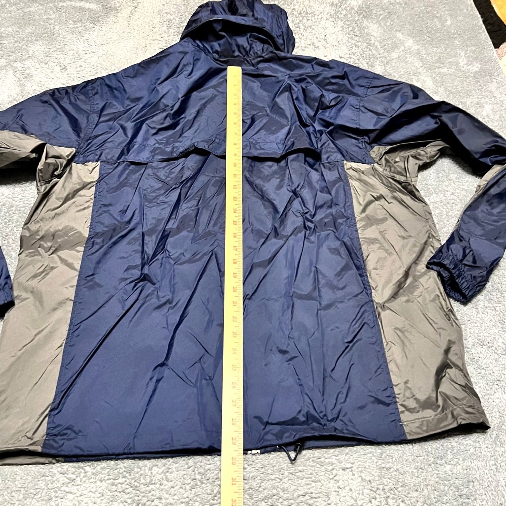 Vintage Columbia Jacket Windbreaker Blue Coat Nylon Rain Hooded Mens XXL Vented Modern2XL Size US XXL / EU 58 / 5 - 7 Thumbnail