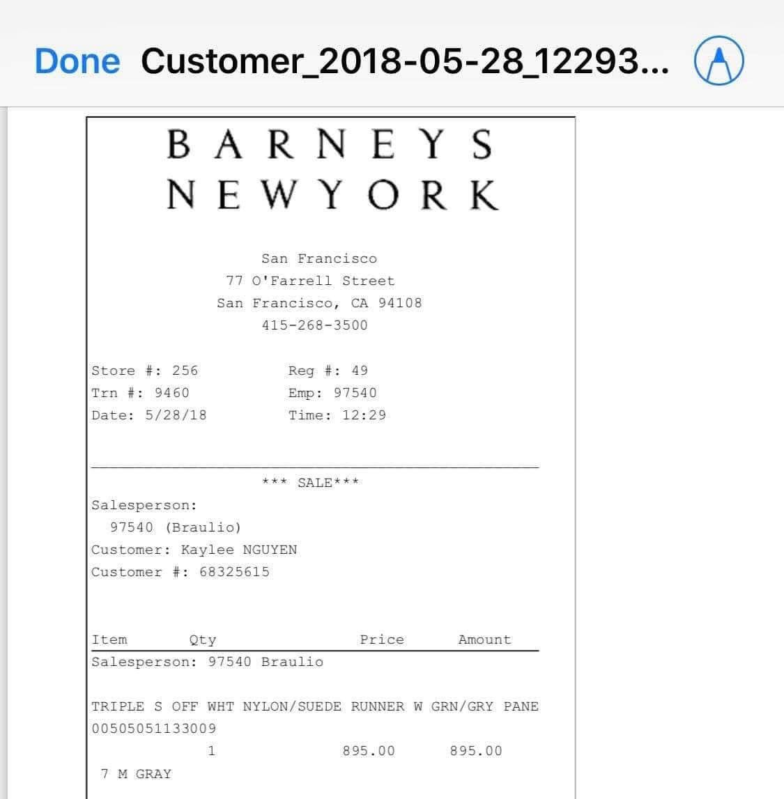 Balenciaga Balenciaga puts their Triple S Sneaker 2.0 Size US 7.5 / EU 40-41 - 8 Thumbnail