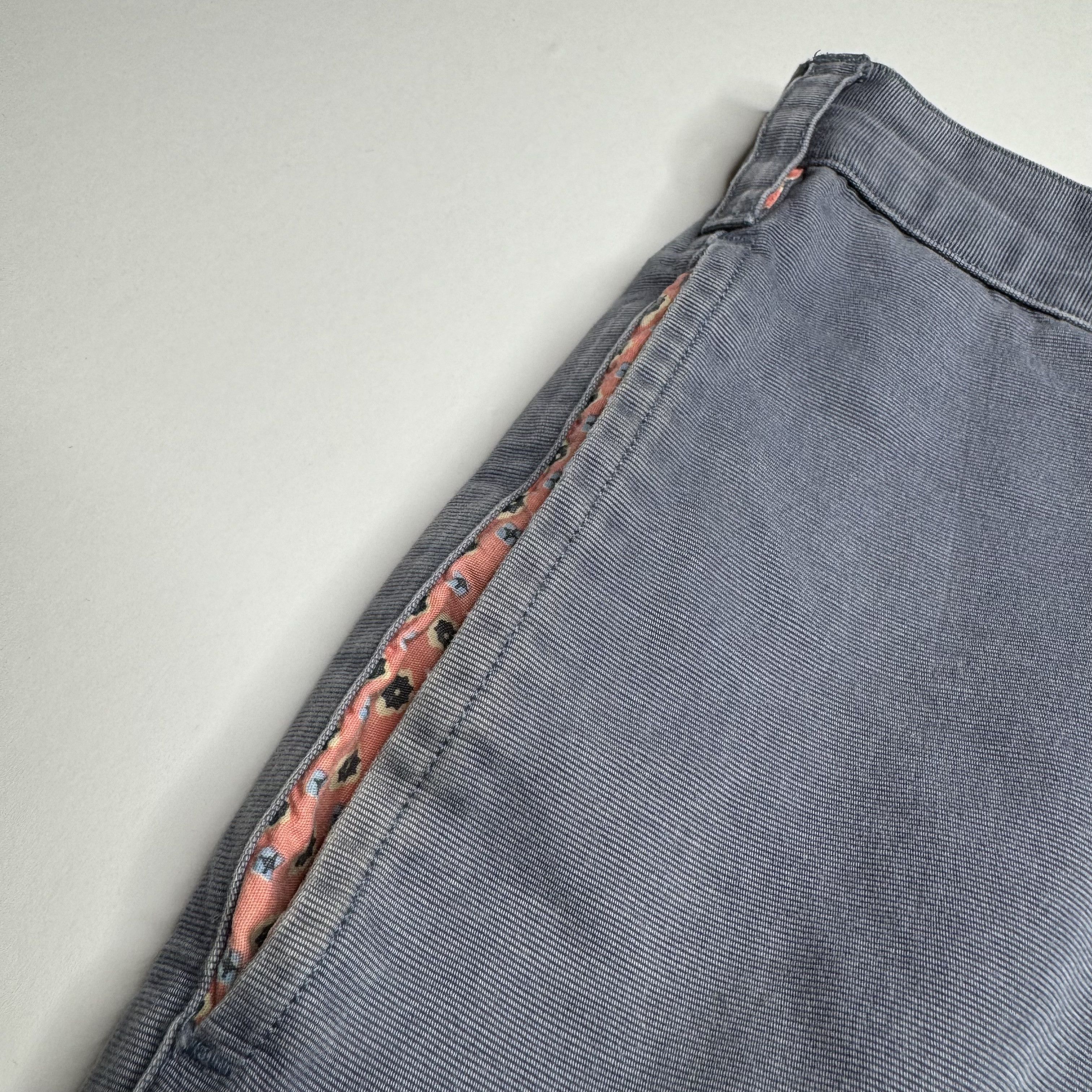 Robert Graham Robert Graham Flat Front Chino Shorts Pink Flip Cuff Size US 30 / EU 46 - 4 Thumbnail
